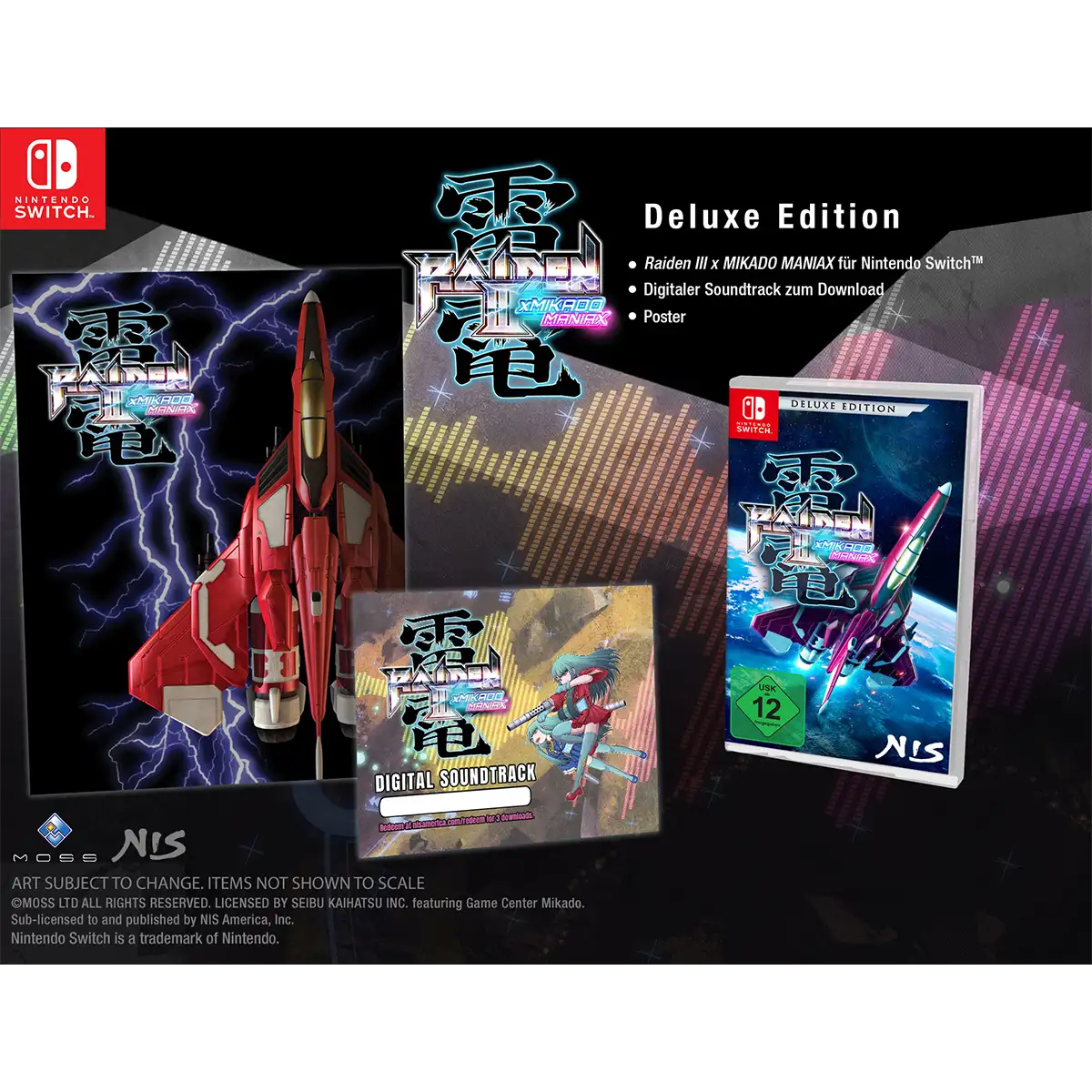 Raiden III x MIKADO MANIAX Deluxe Edition (Switch) Image 2