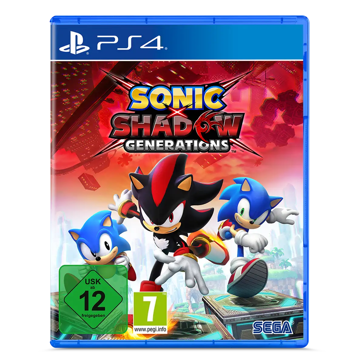 Sonic x Shadow Generations (PS4) Cover Sonic x Shadow Generations (PS4) Cover