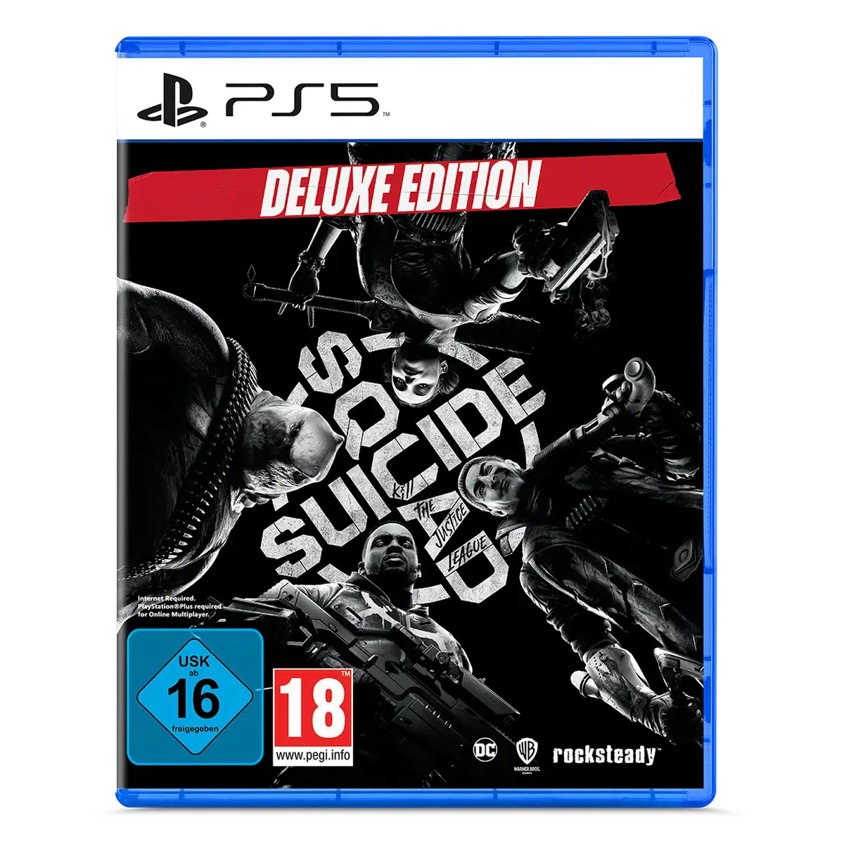 Suicide Squad: Kill the Justice League Deluxe Edition (PS5) Cover Suicide Squad: Kill the Justice League Deluxe Edition (PS5) Cover