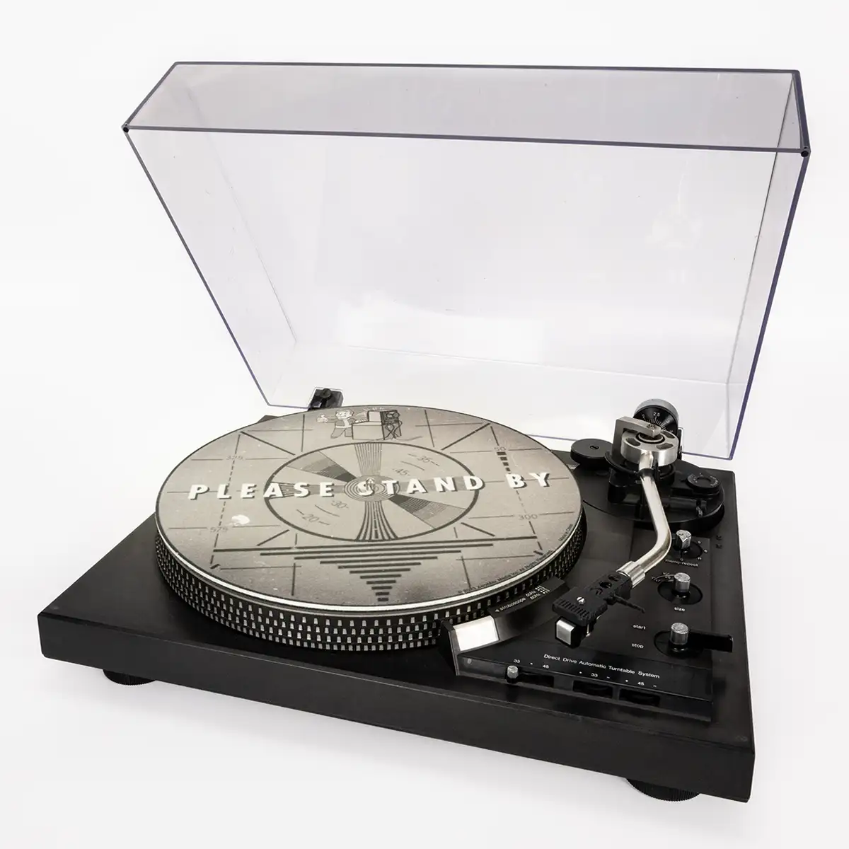 Fallout Record Slip Mat "Please Stand By" Fallout Record Slip Mat "Please Stand By"