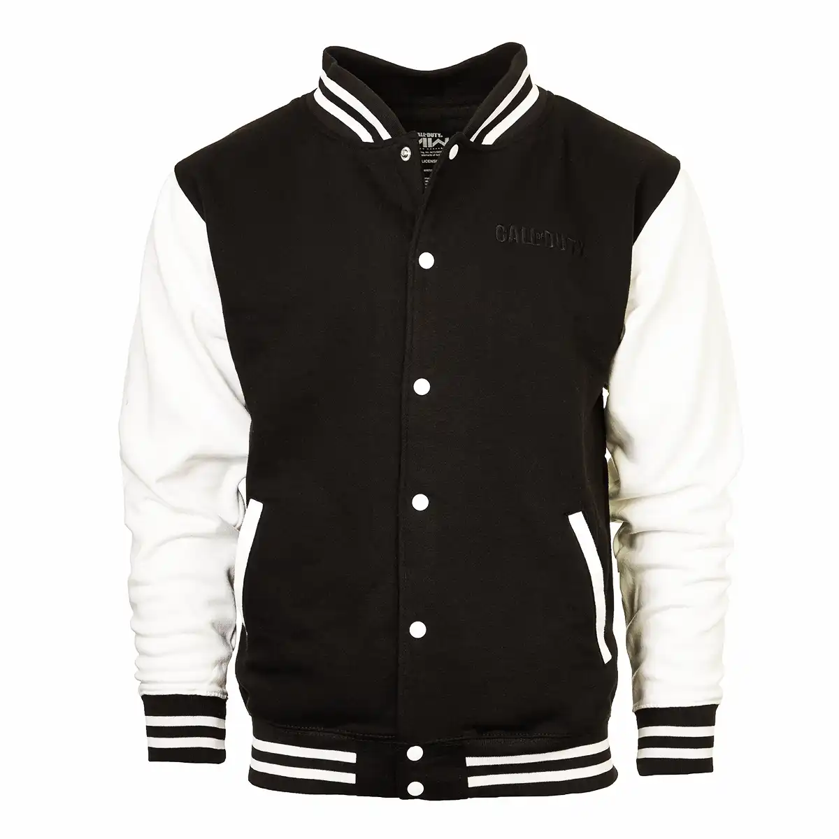 Call of Duty College Jacket "Ghost" Black/White XL