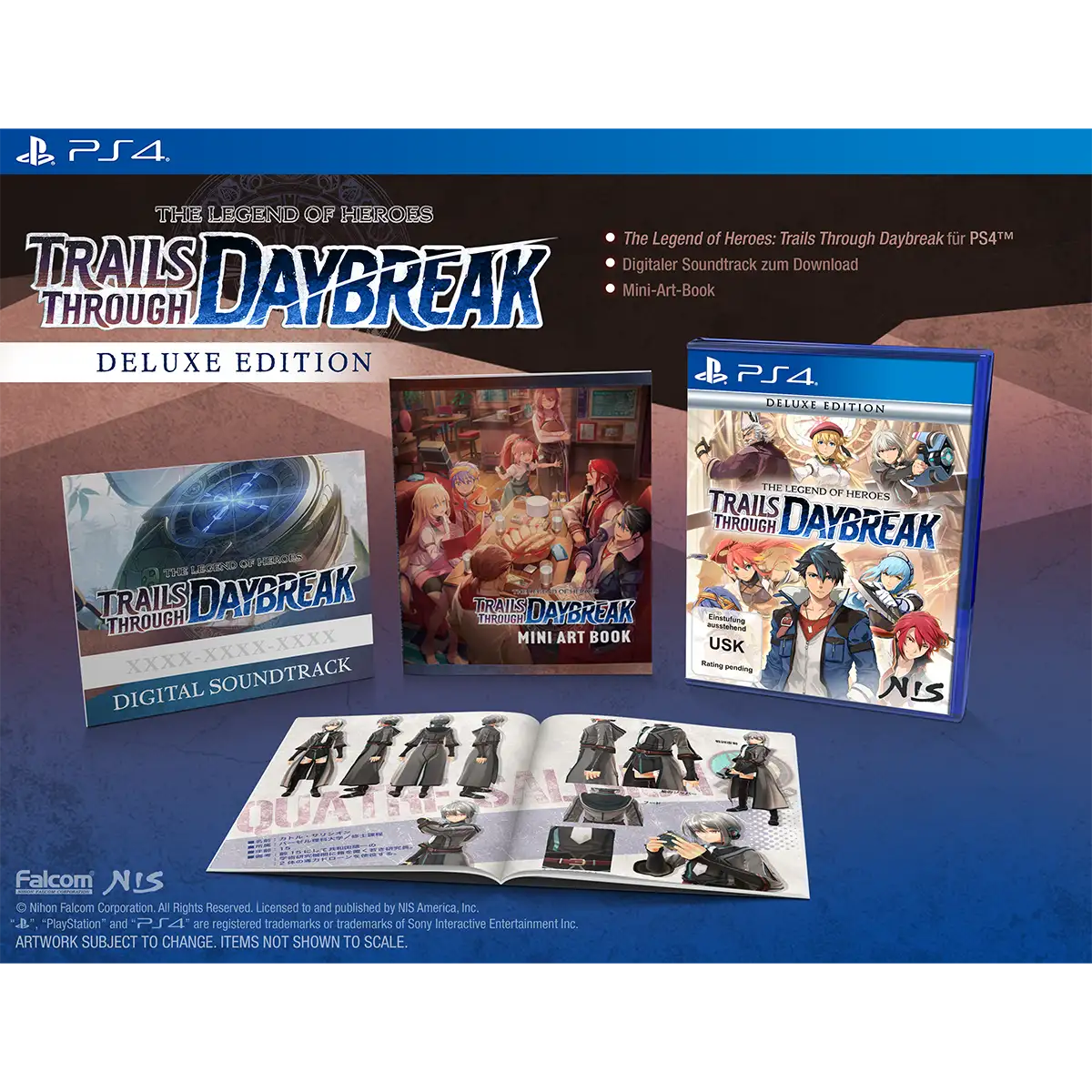 The Legend of Heroes: Trails through Daybreak - Deluxe Edition (PS4) Image 2