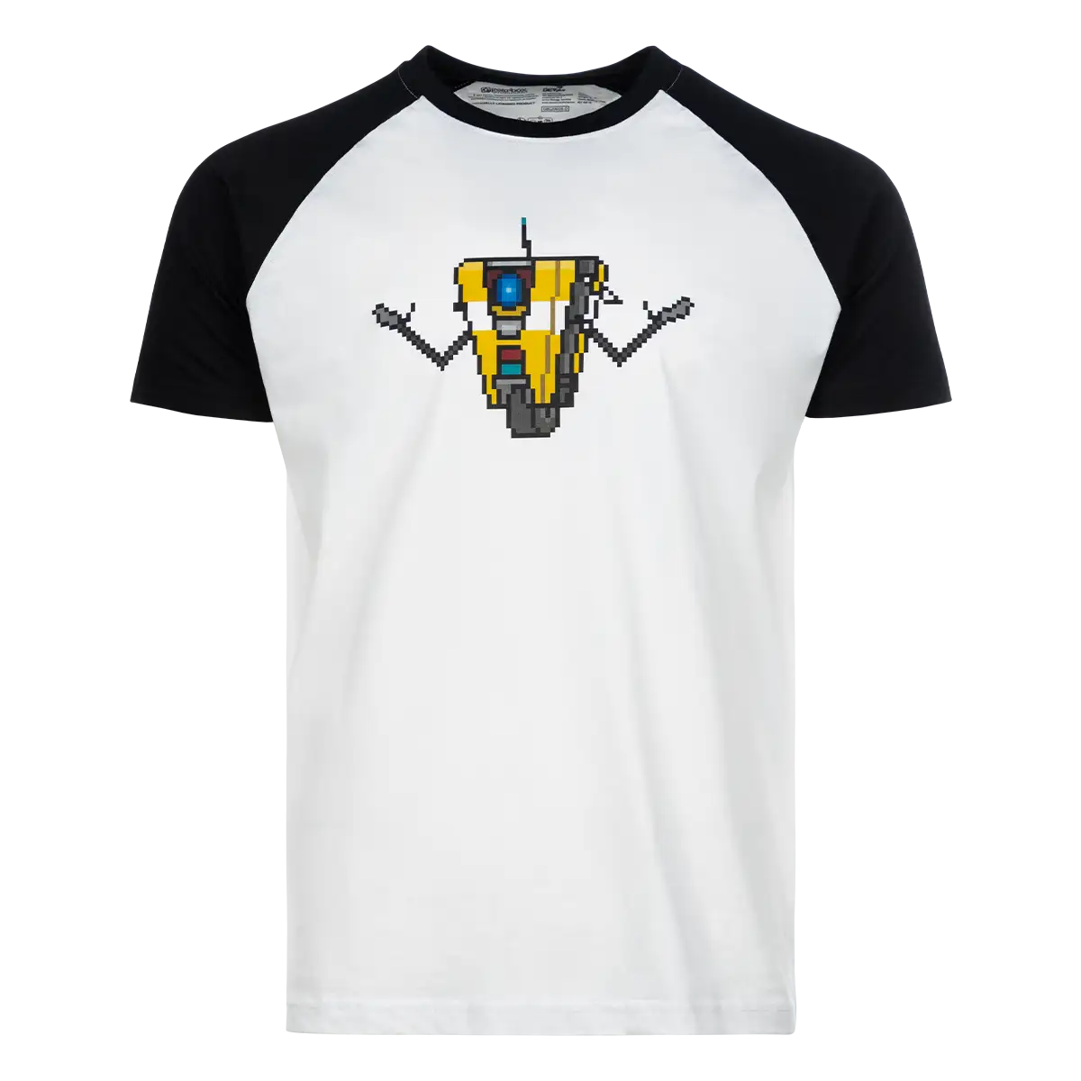 Borderlands Raglan T-Shirt “Claptrap Pixel Art” Borderlands Raglan T-Shirt “Claptrap Pixel Art”