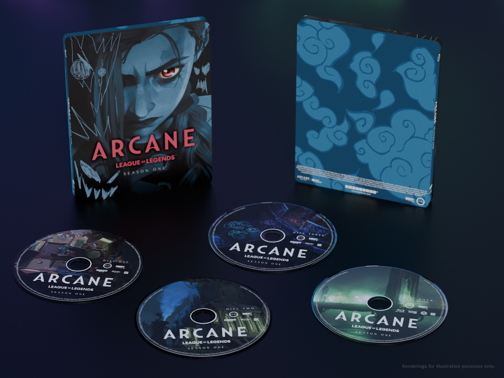 Arcane - League of Legends - Staffel 1 (Steelbook, 3 UHDs + 1 Bonus-BD) Arcane - League of Legends - Staffel 1 (Steelbook, 3 UHDs + 1 Bonus-BD)