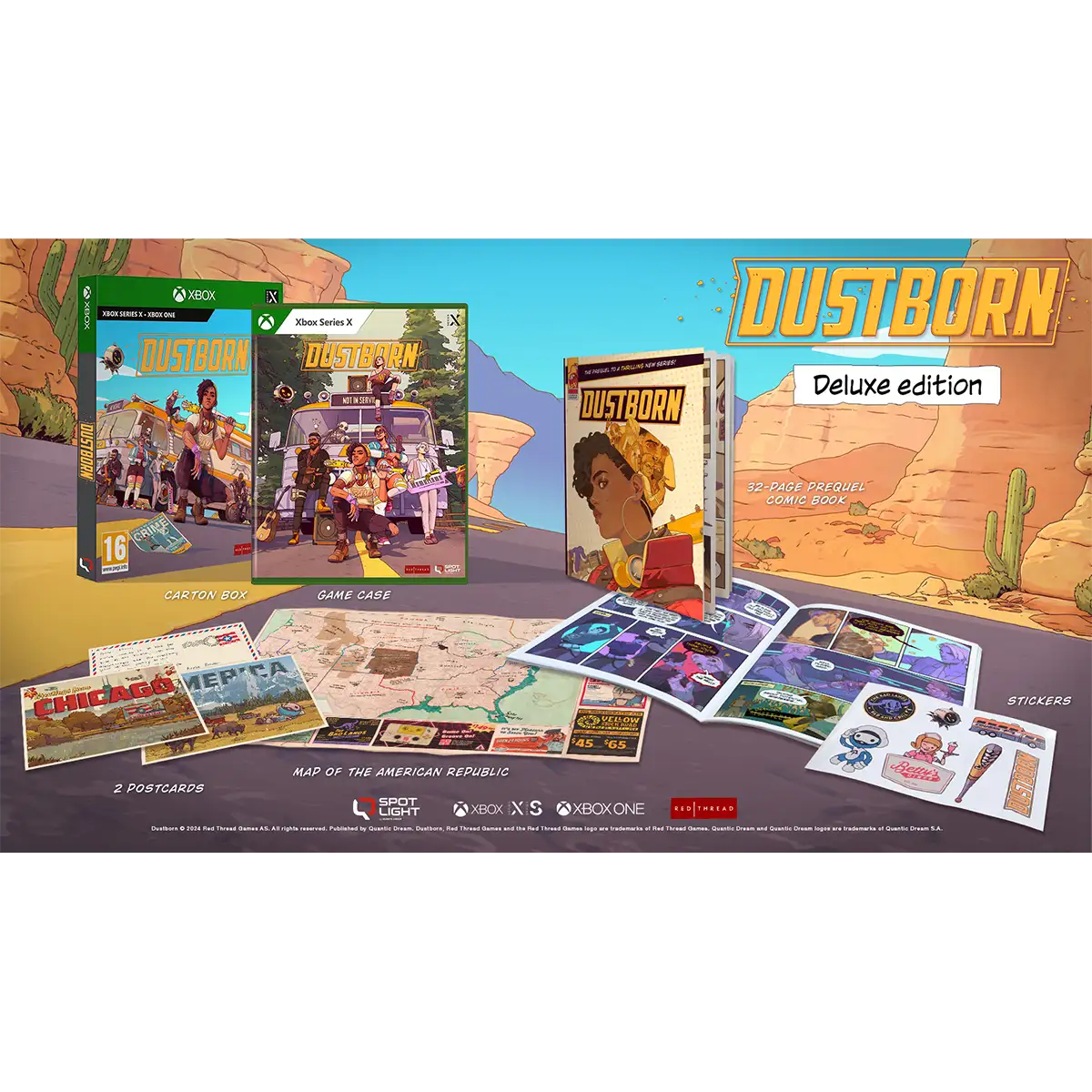 Dustborn Deluxe Edition (XONE / XSRX) Dustborn Deluxe Edition (XONE / XSRX)