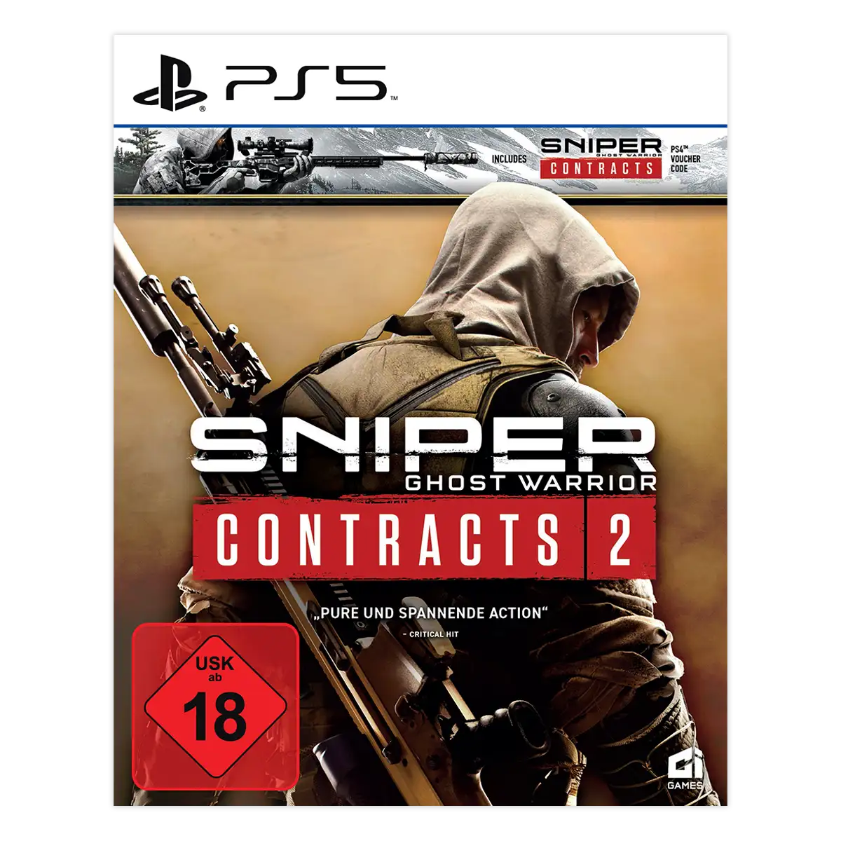 Sniper Ghost Warrior Contracts 1 and 2 Double Pack (PS4/PS5)  Cover Sniper Ghost Warrior Contracts 1 and 2 Double Pack (PS4/PS5)  Cover