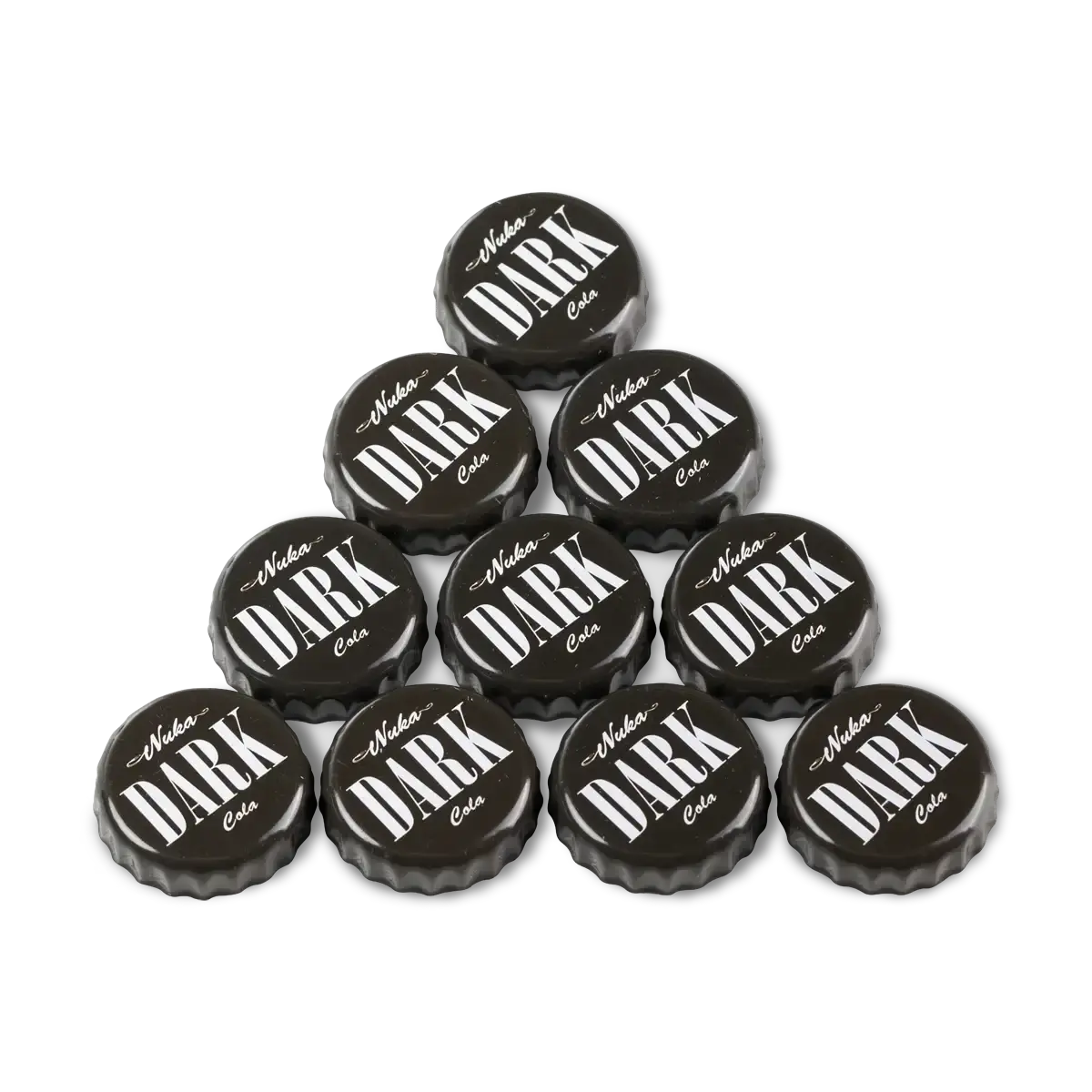 Fallout Nuka-Cola Dark Glass Bottle & Caps Fallout Nuka-Cola Dark Glass Bottle & Caps
