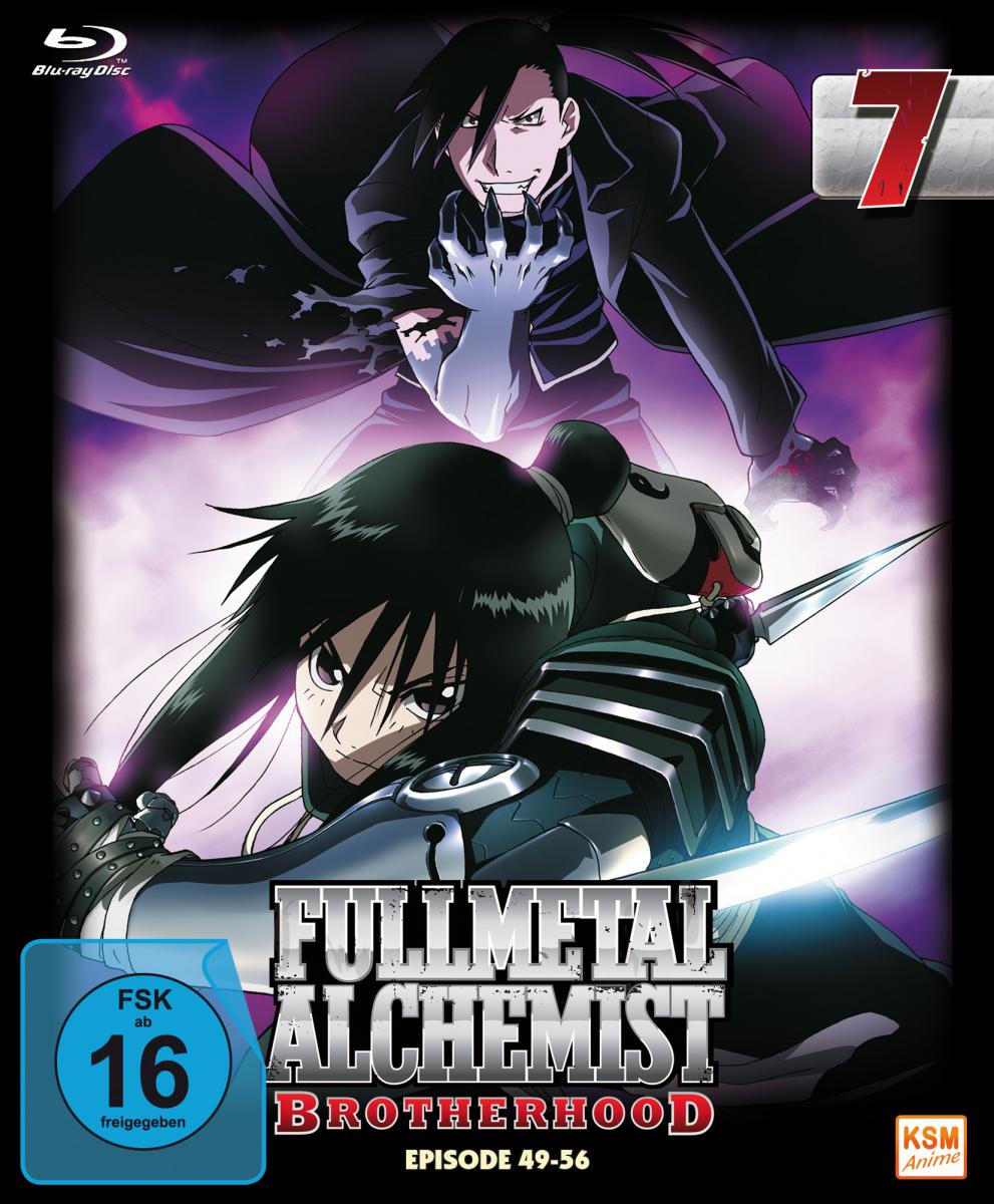 Fullmetal Alchemist: Brotherhood - Volume 7: Episode 49-56 (Limited Edition) Blu-ray Cover