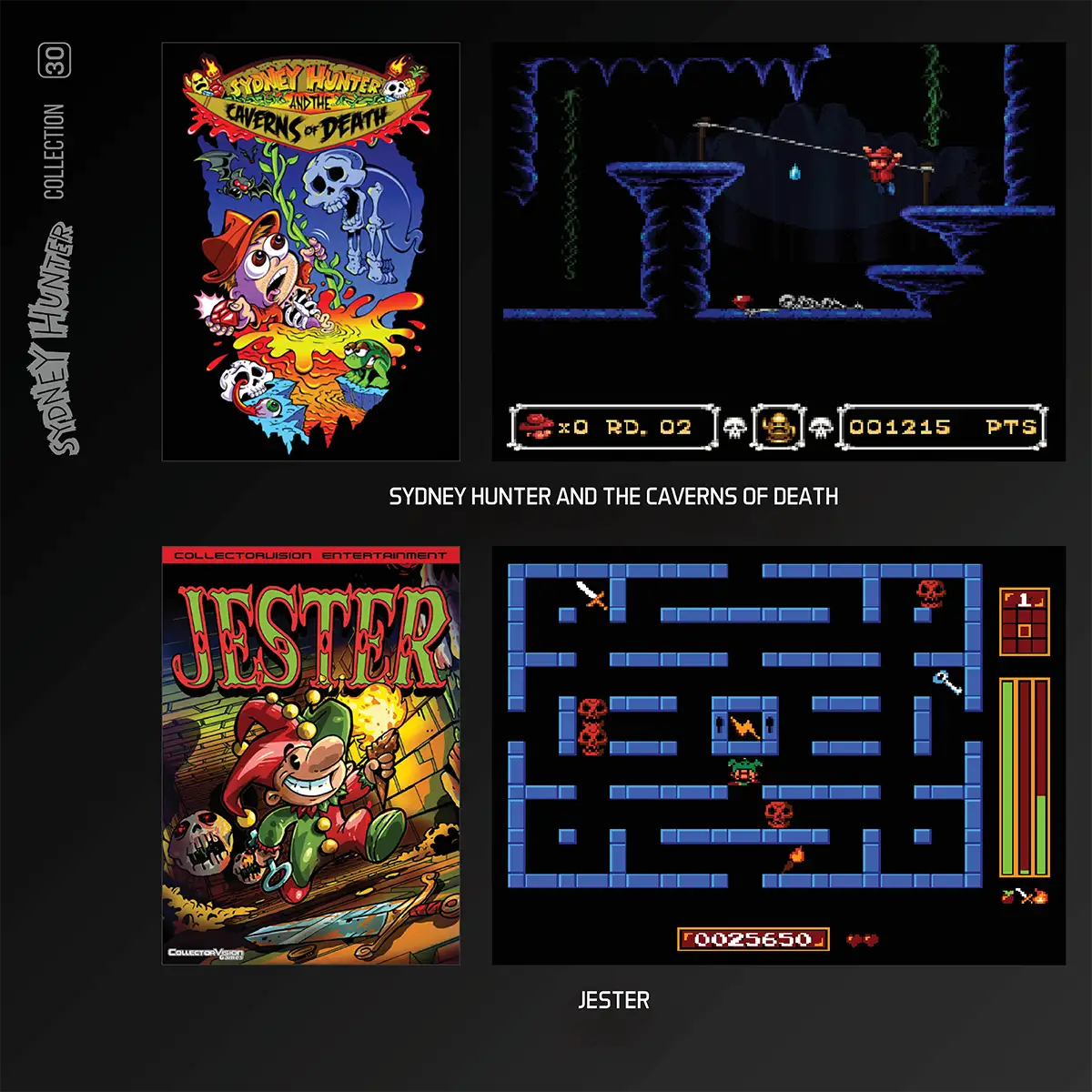 Blaze Evercade Sydney Hunter Collection Cartridge Blaze Evercade Sydney Hunter Collection Cartridge