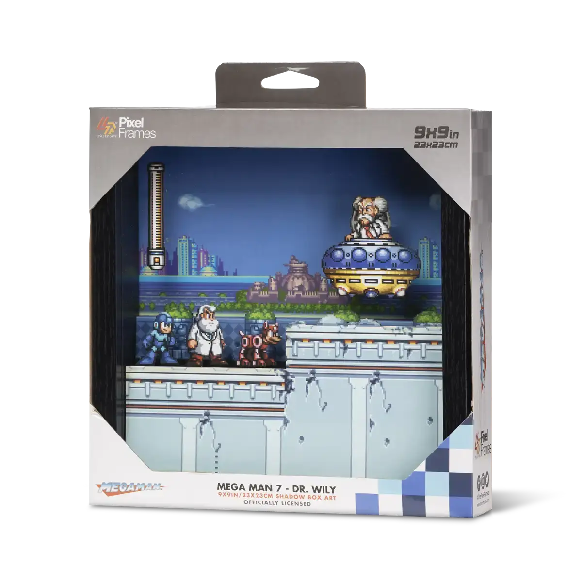 Pixel Frames Megaman 7 Dr Wily Pixel Frames Megaman 7 Dr Wily
