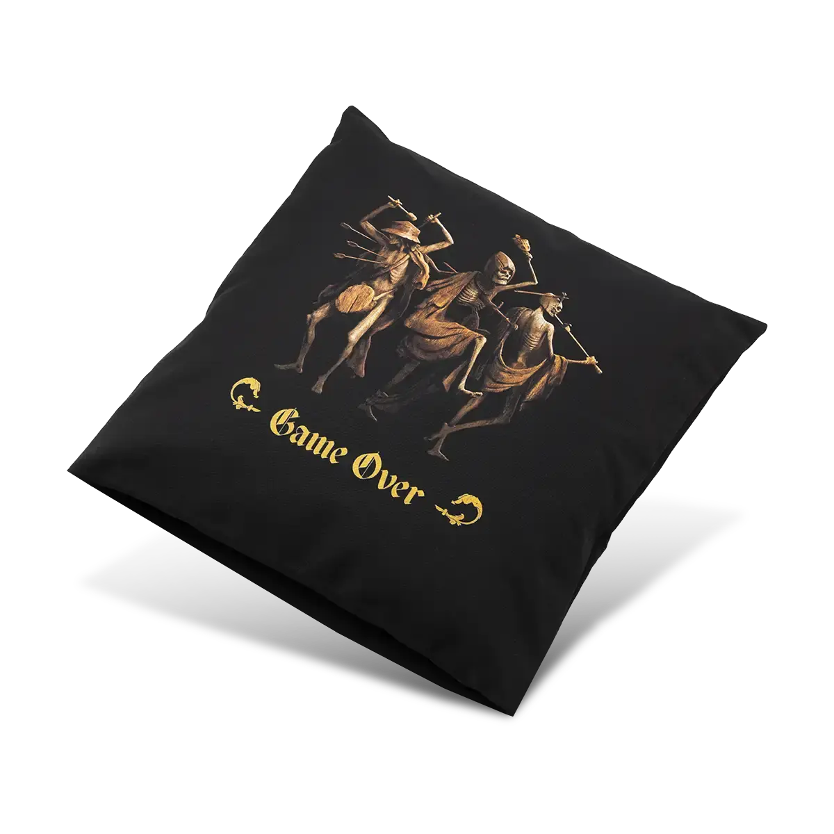 Kingdom Come: Deliverance II Pillow "Game Over" Black