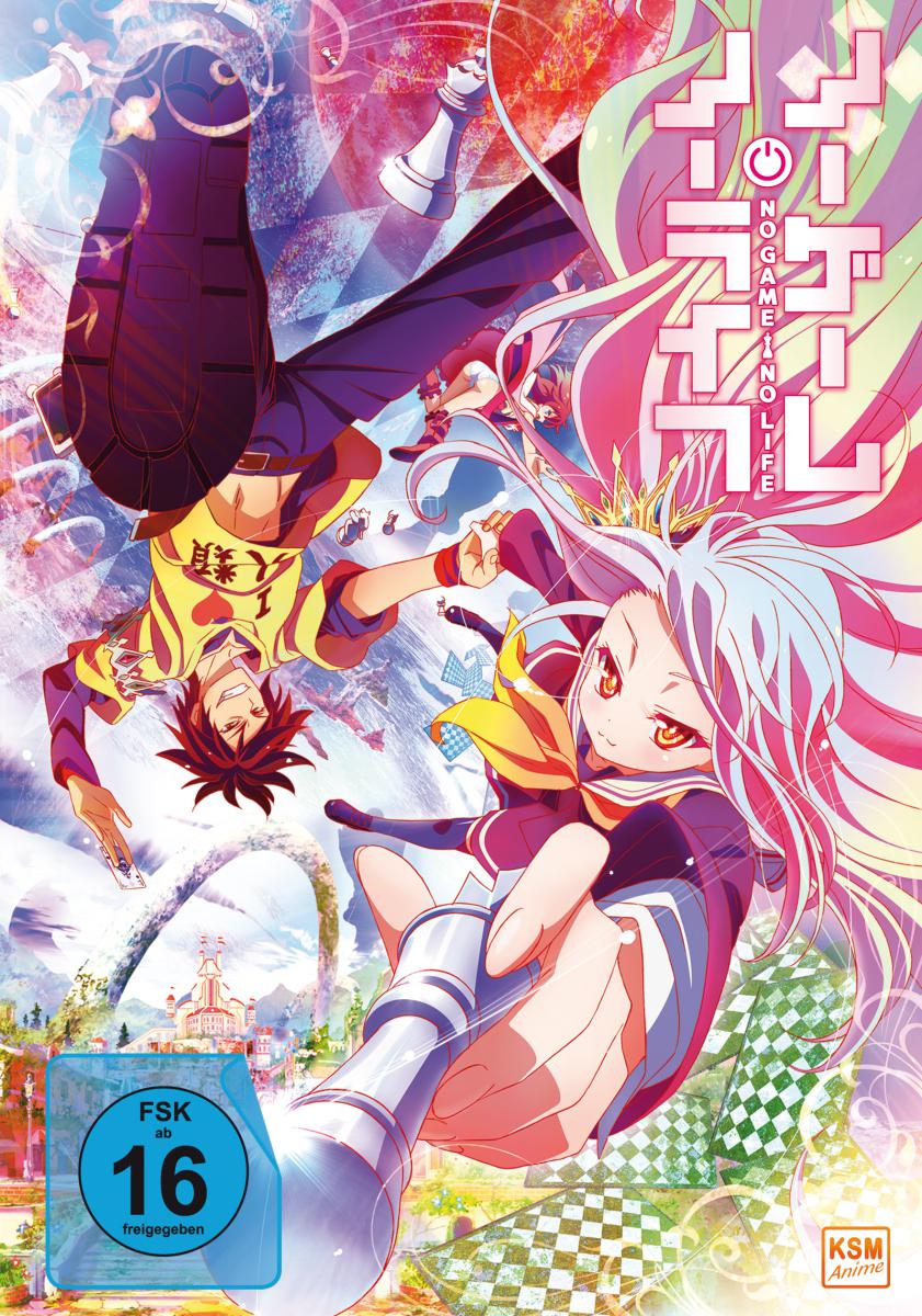 No Game No Life - Gesamtedition: Episode 01-12 [DVD] Cover