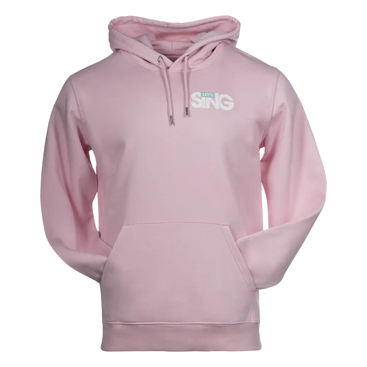 Let's Sing Hoodie Logo Cotton Pink M Cover