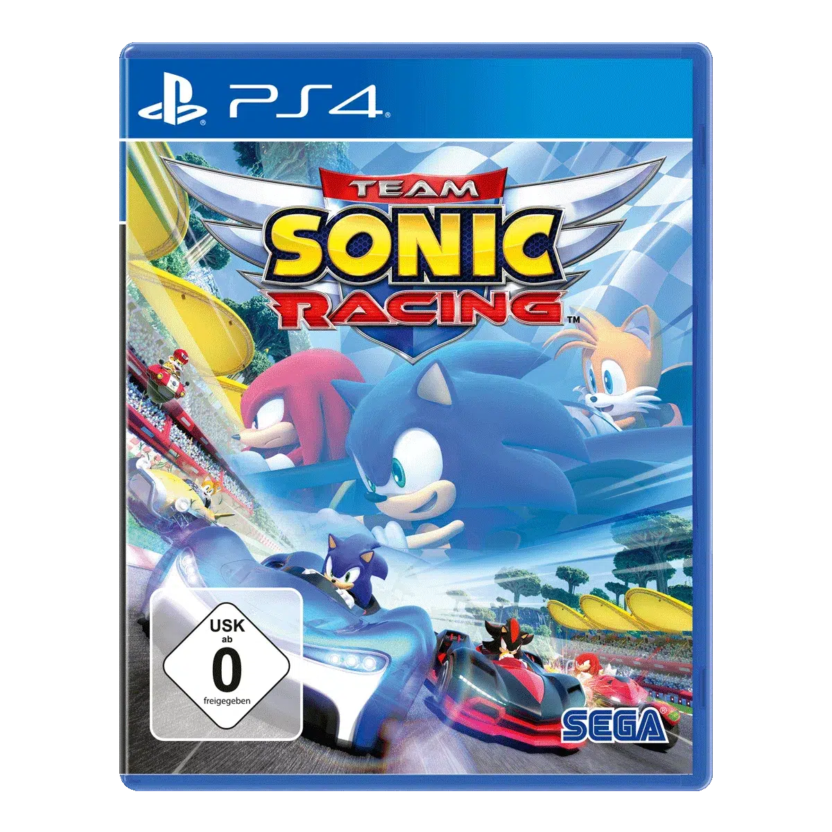 Team Sonic Racing (PS4)  Cover