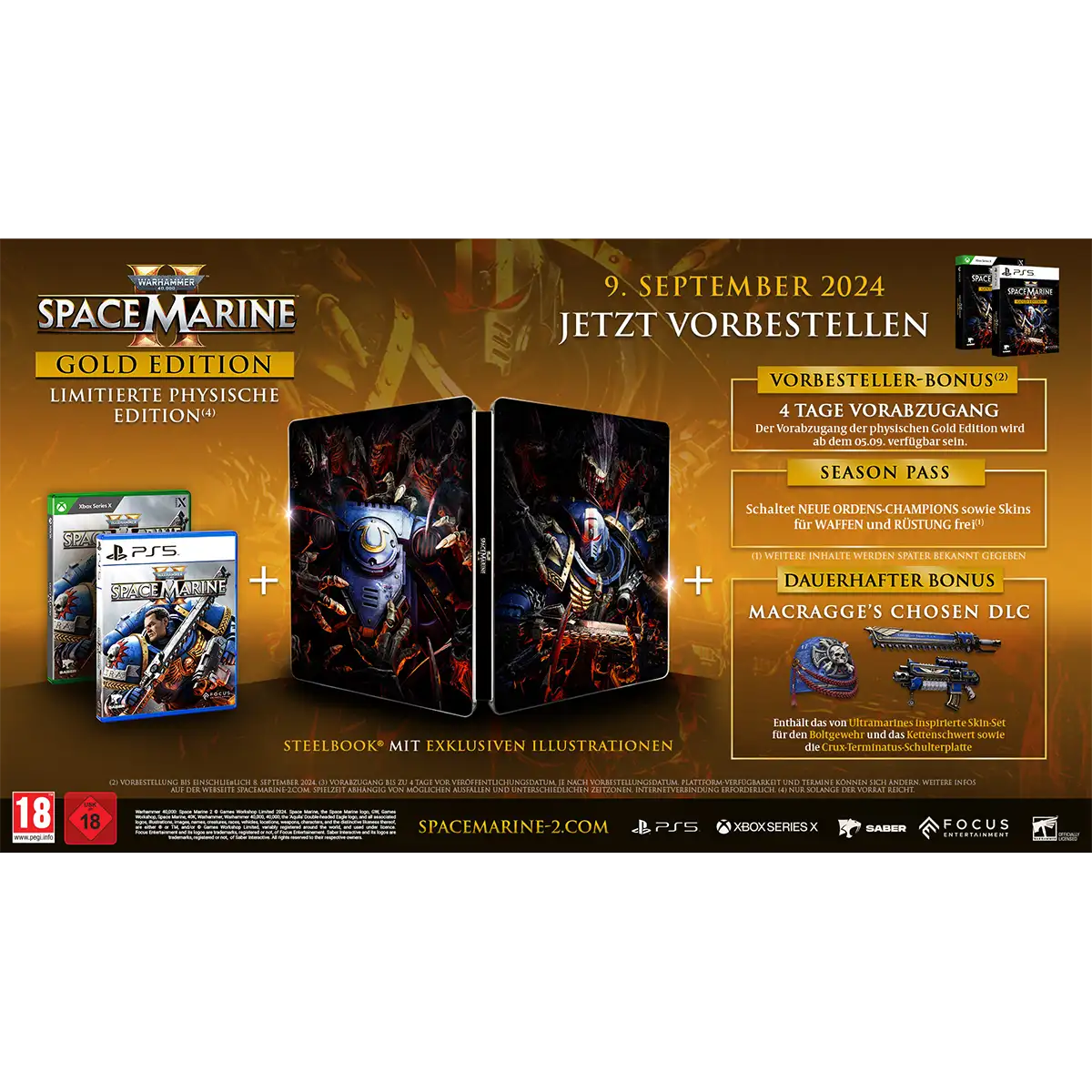 Warhammer 40,000: Space Marine 2 Gold Edition (XSRX) Warhammer 40,000: Space Marine 2 Gold Edition (XSRX)