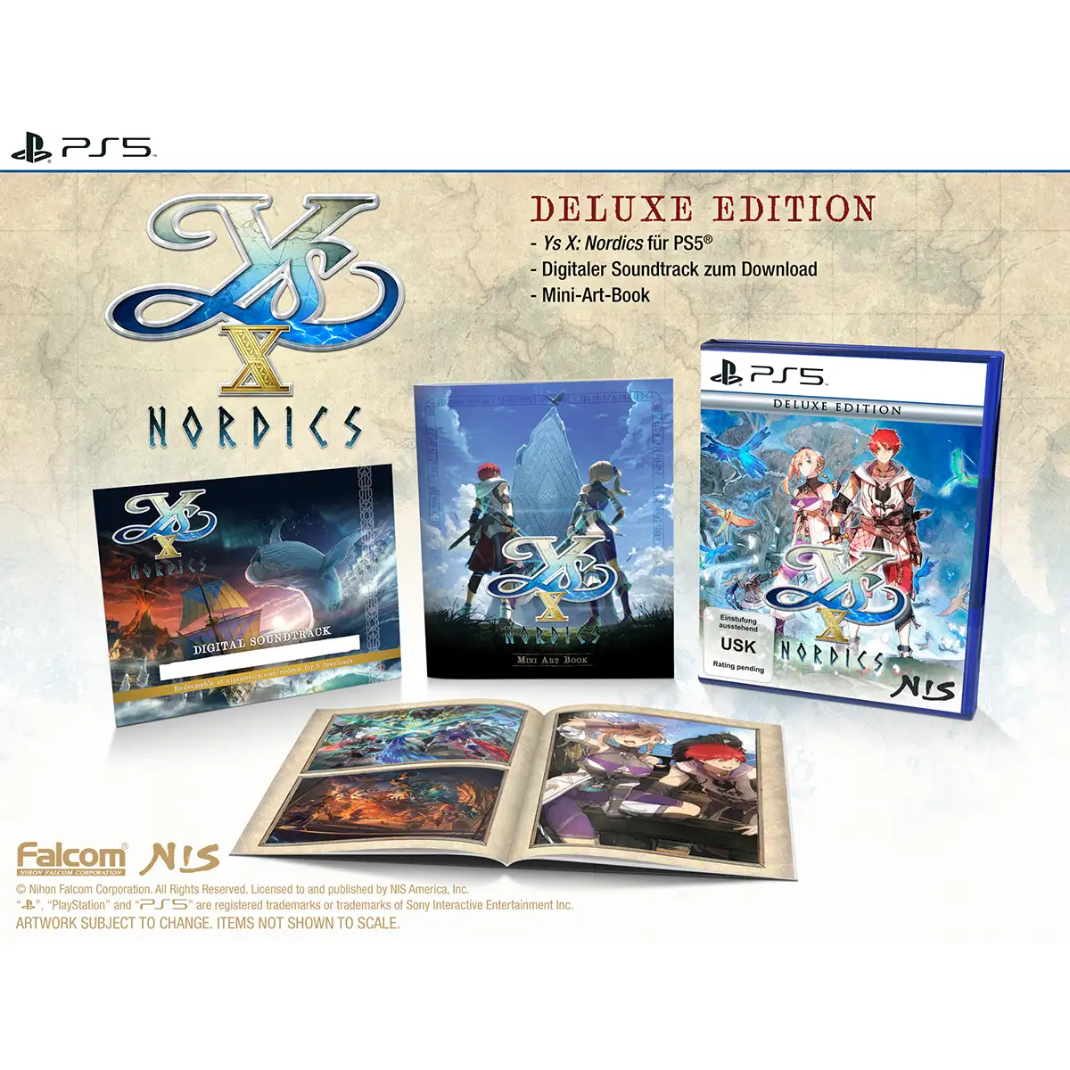 Ys X: Nordics - Deluxe Edition (PS5) Ys X: Nordics - Deluxe Edition (PS5)