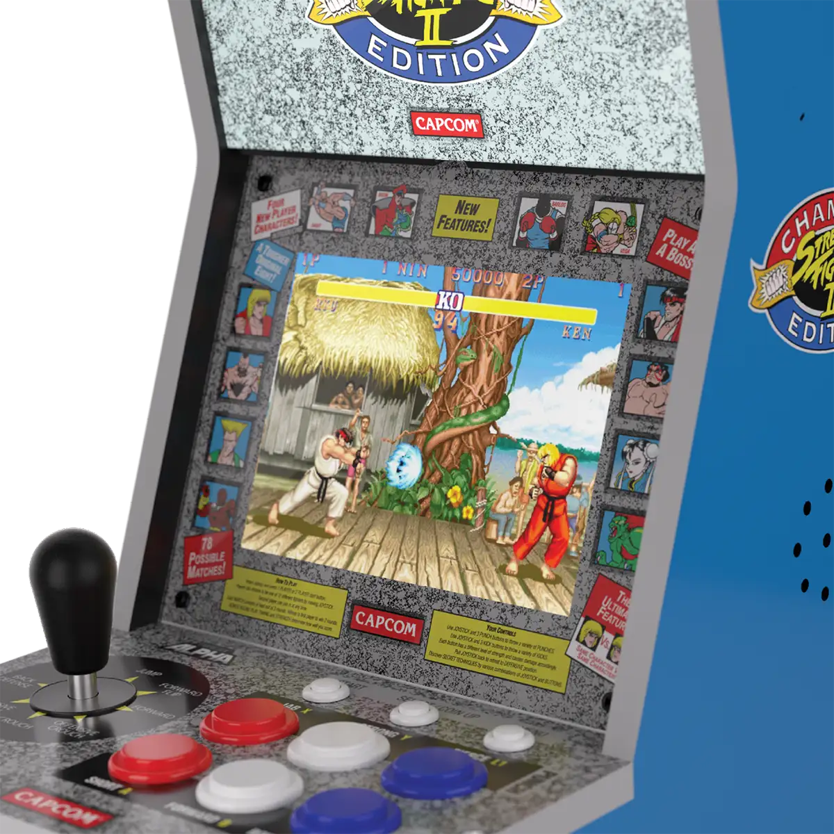 Blaze Evercade Alpha Street Fighter Bartop Arcade Blaze Evercade Alpha Street Fighter Bartop Arcade