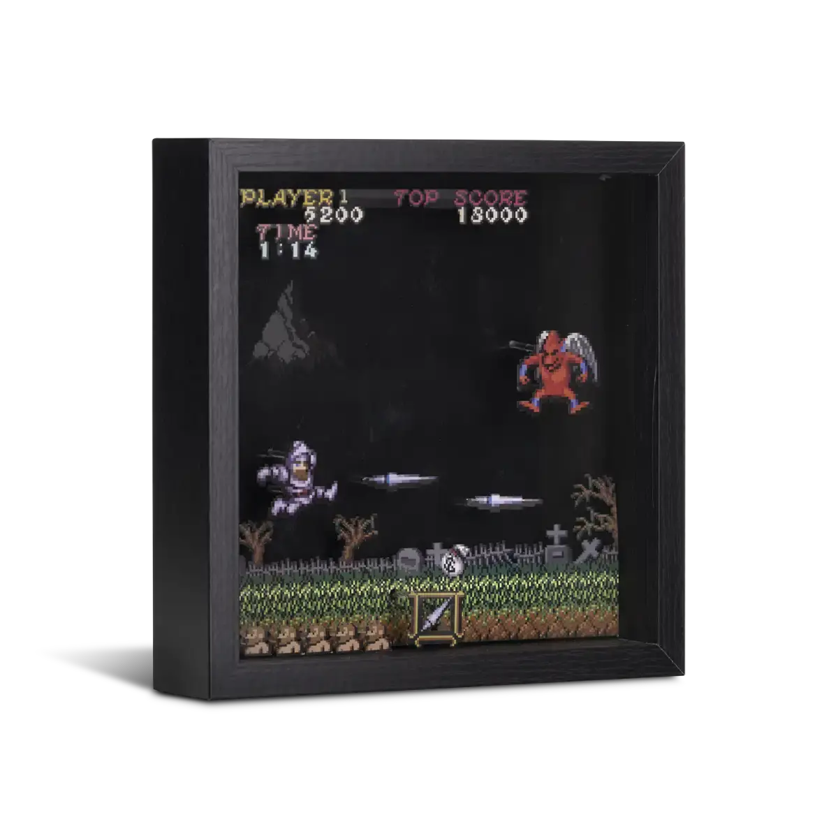 Pixel Frames Ghost n Goblins