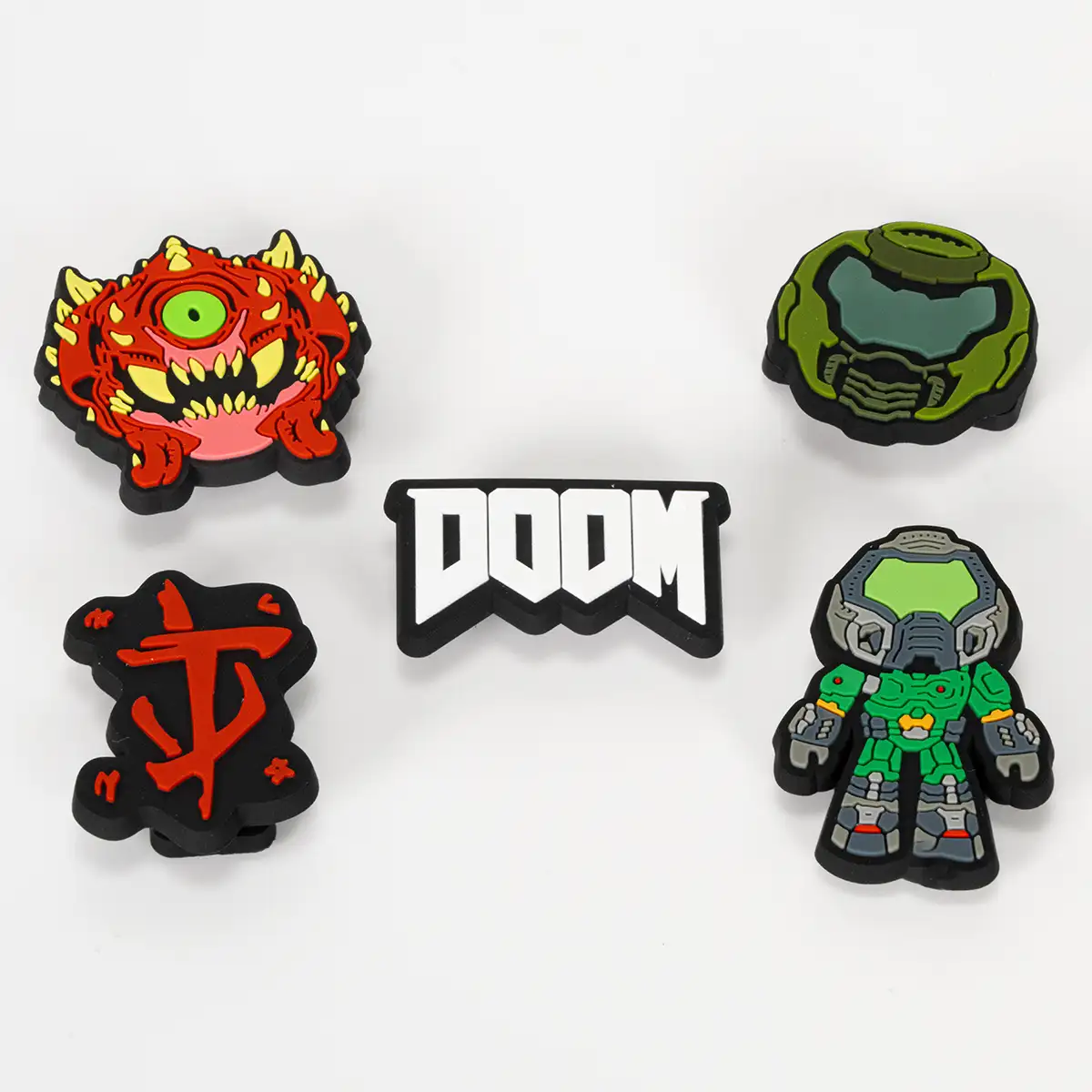 DOOM Run and Fun Clog Charm Pack