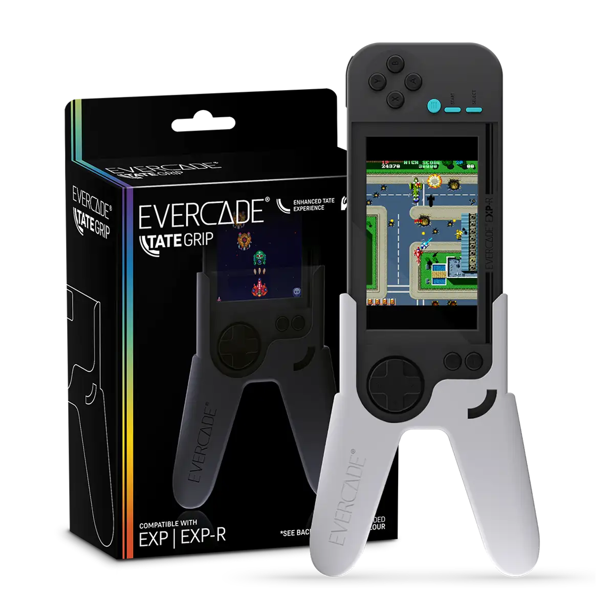 Blaze Evercade TATE Grip - White Blaze Evercade TATE Grip - White