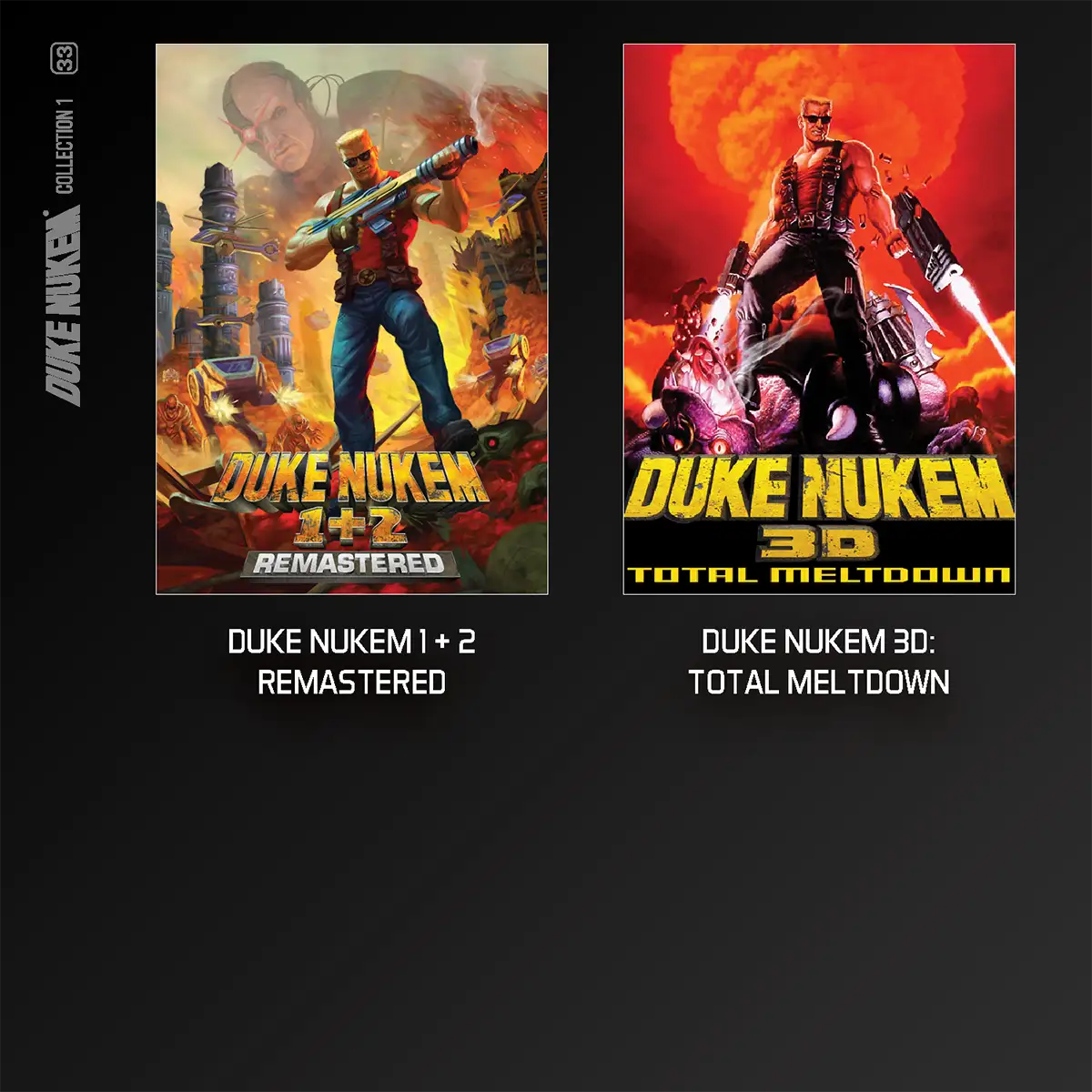 Blaze Evercade Duke Nukem Collection 1 Cartridge Image 3