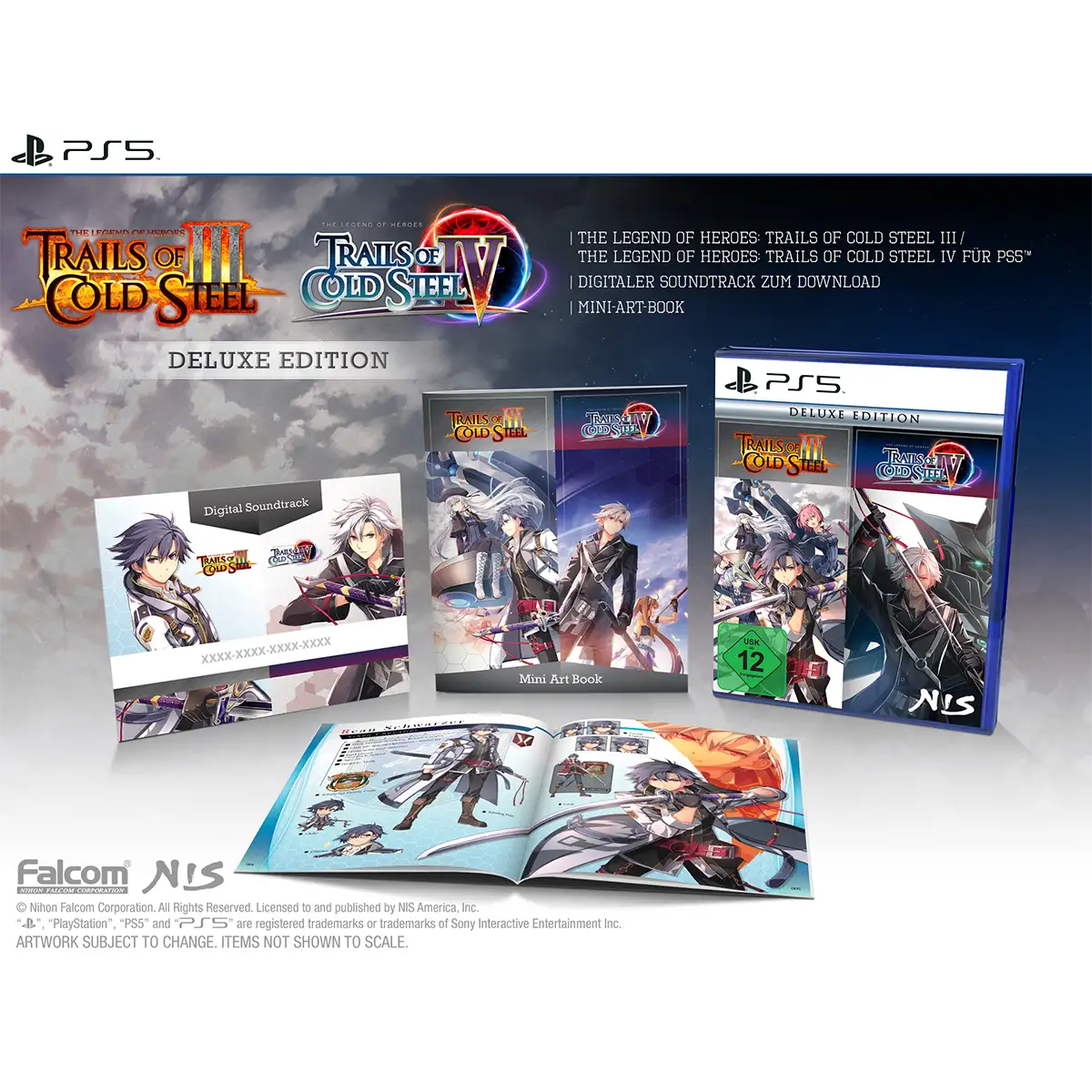 The Legend of Heroes: Trails of Cold Steel III & IV - Deluxe Edition (PS5) The Legend of Heroes: Trails of Cold Steel III & IV - Deluxe Edition (PS5)
