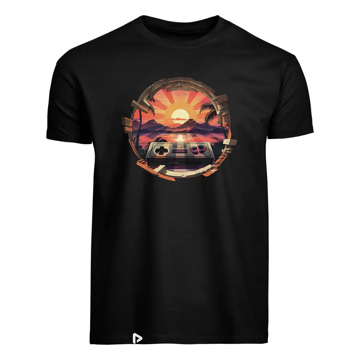 Game Sunset T-Shirt Cover Game Sunset T-Shirt Cover