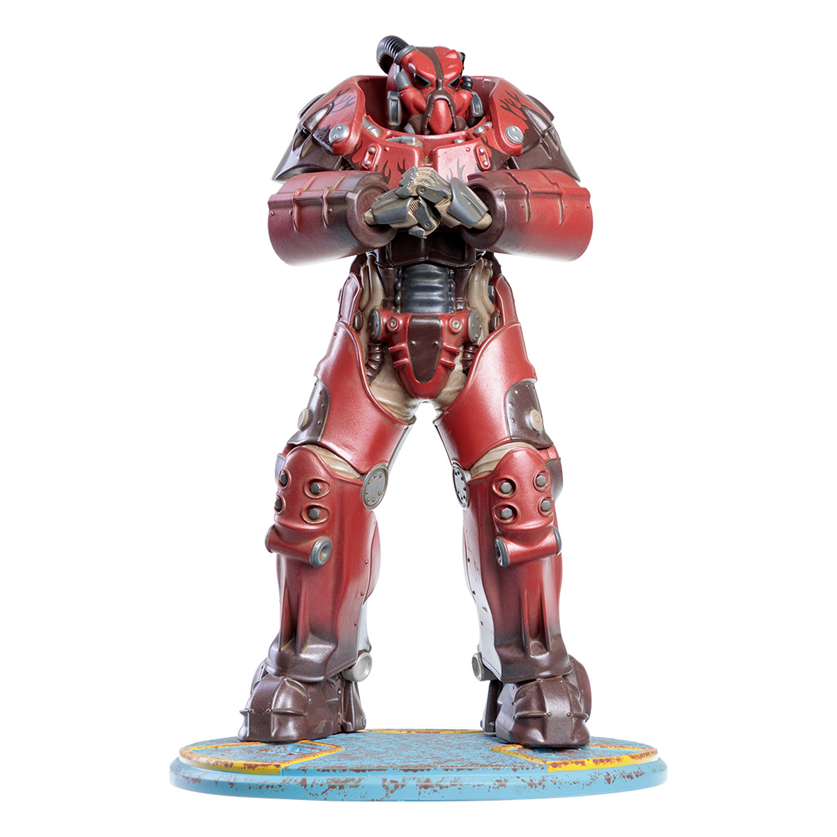 Fallout Power Armor Statue "Hot Rod Flames"
