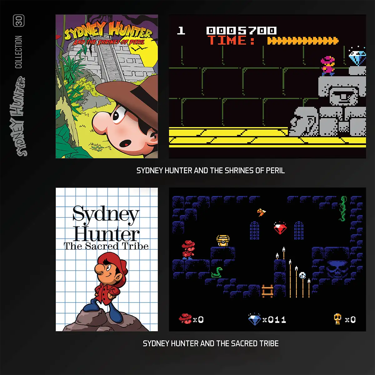 Blaze Evercade Sydney Hunter Collection Cartridge Blaze Evercade Sydney Hunter Collection Cartridge