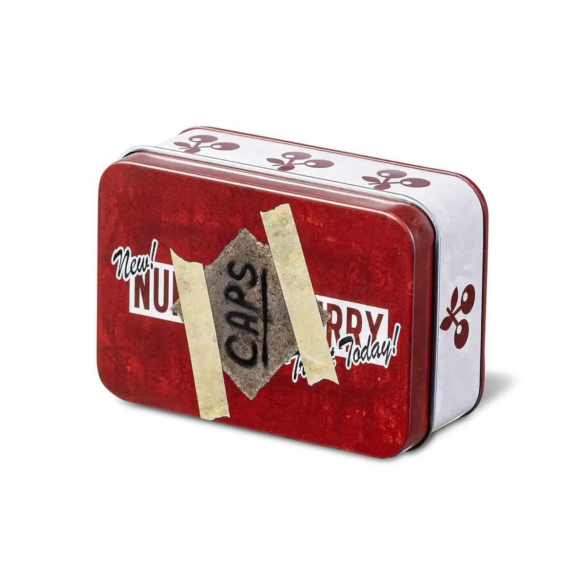 Fallout Kronkorken Reihe "Nuka Cola Cherry" mit Sammelbüchse
