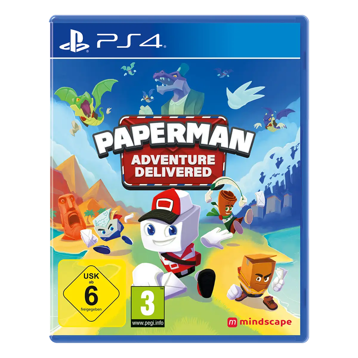 Paperman: Adventure Delivered (PS4) Cover Paperman: Adventure Delivered (PS4) Cover