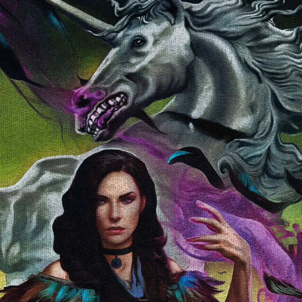 The Witcher Hoodie "Yennefer Dalí" Image 6