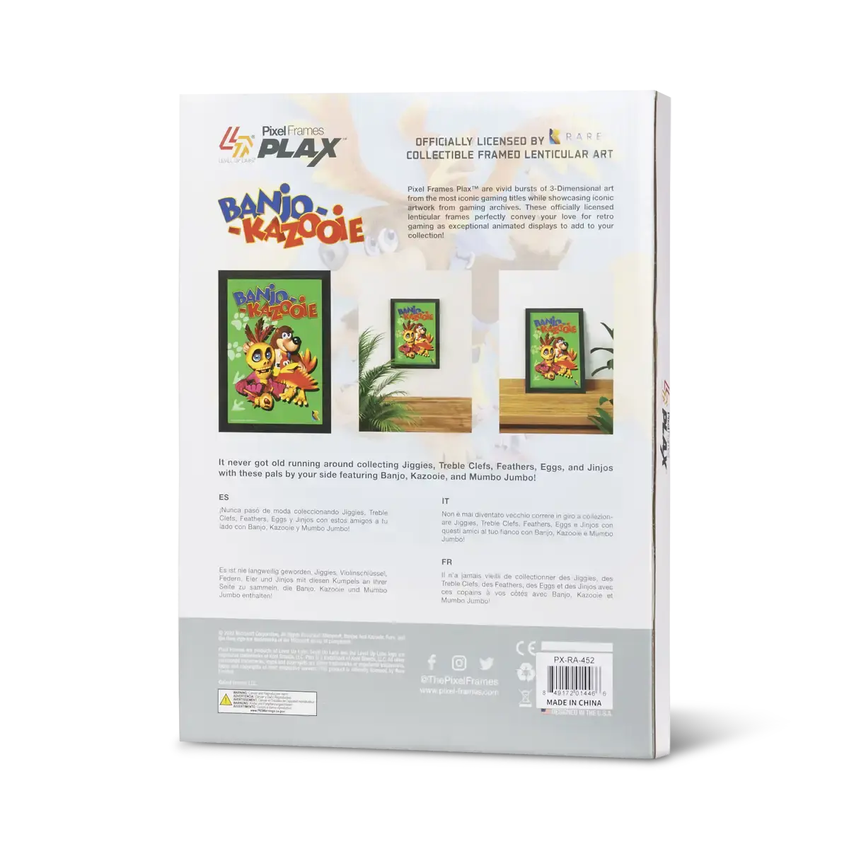 Pixel Frames Plax Banjo-Kazooie Pixel Frames Plax Banjo-Kazooie