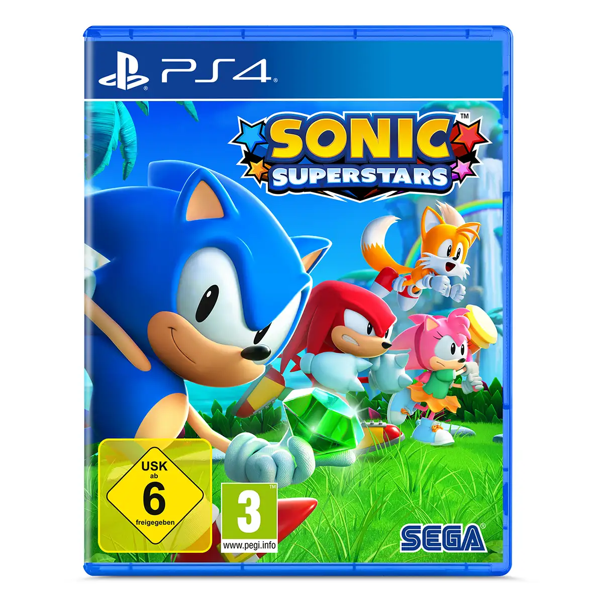 Sonic Superstars (PS4) Cover Sonic Superstars (PS4) Cover