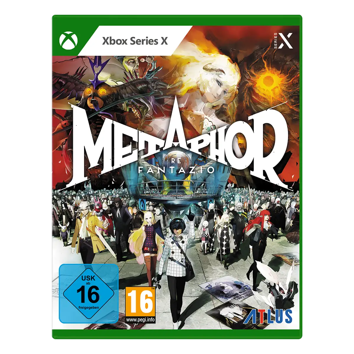 Metaphor: ReFantazio (XSRX) Cover Metaphor: ReFantazio (XSRX) Cover