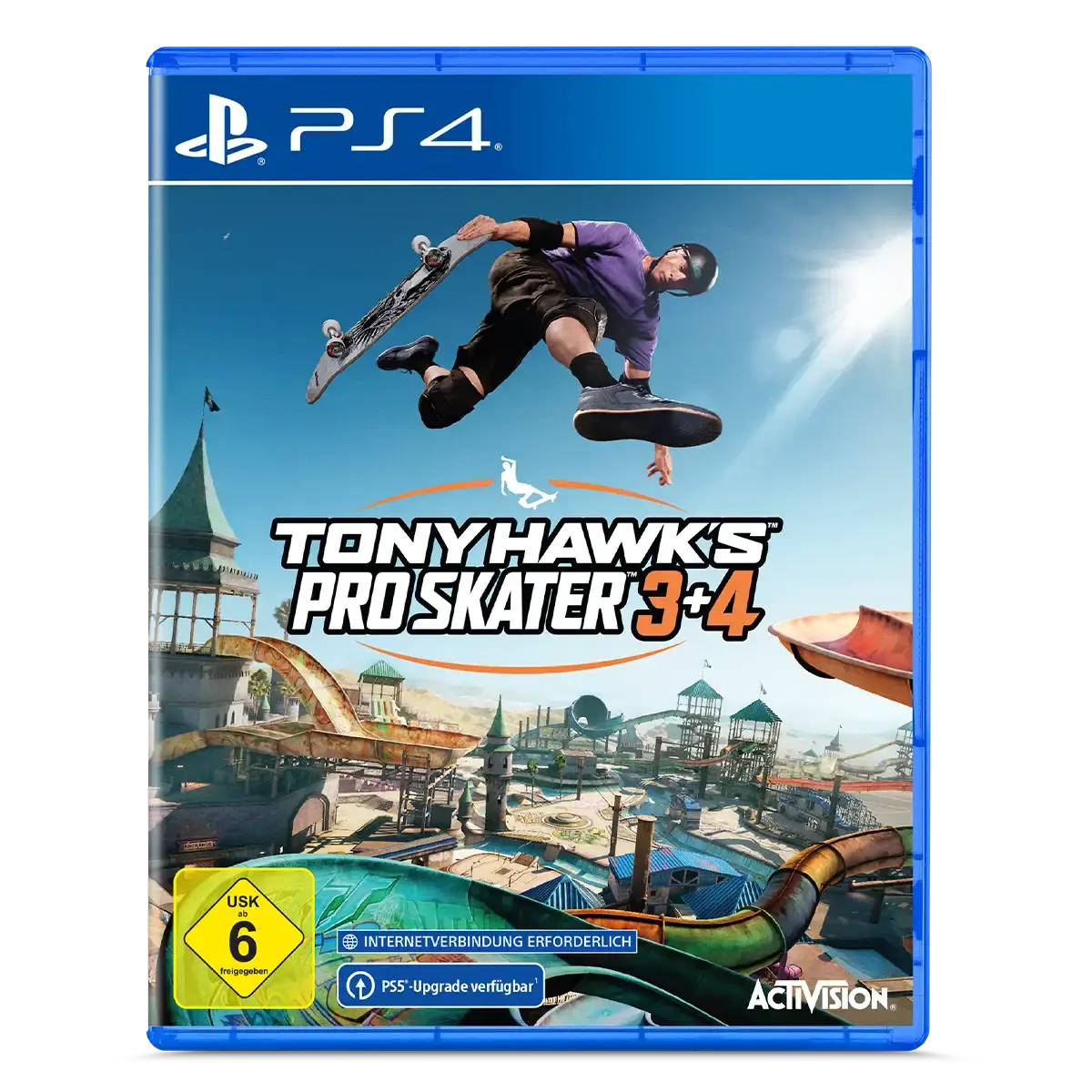 Tony Hawk's Pro Skater 3+4 (PS4) Cover Tony Hawk's Pro Skater 3+4 (PS4) Cover