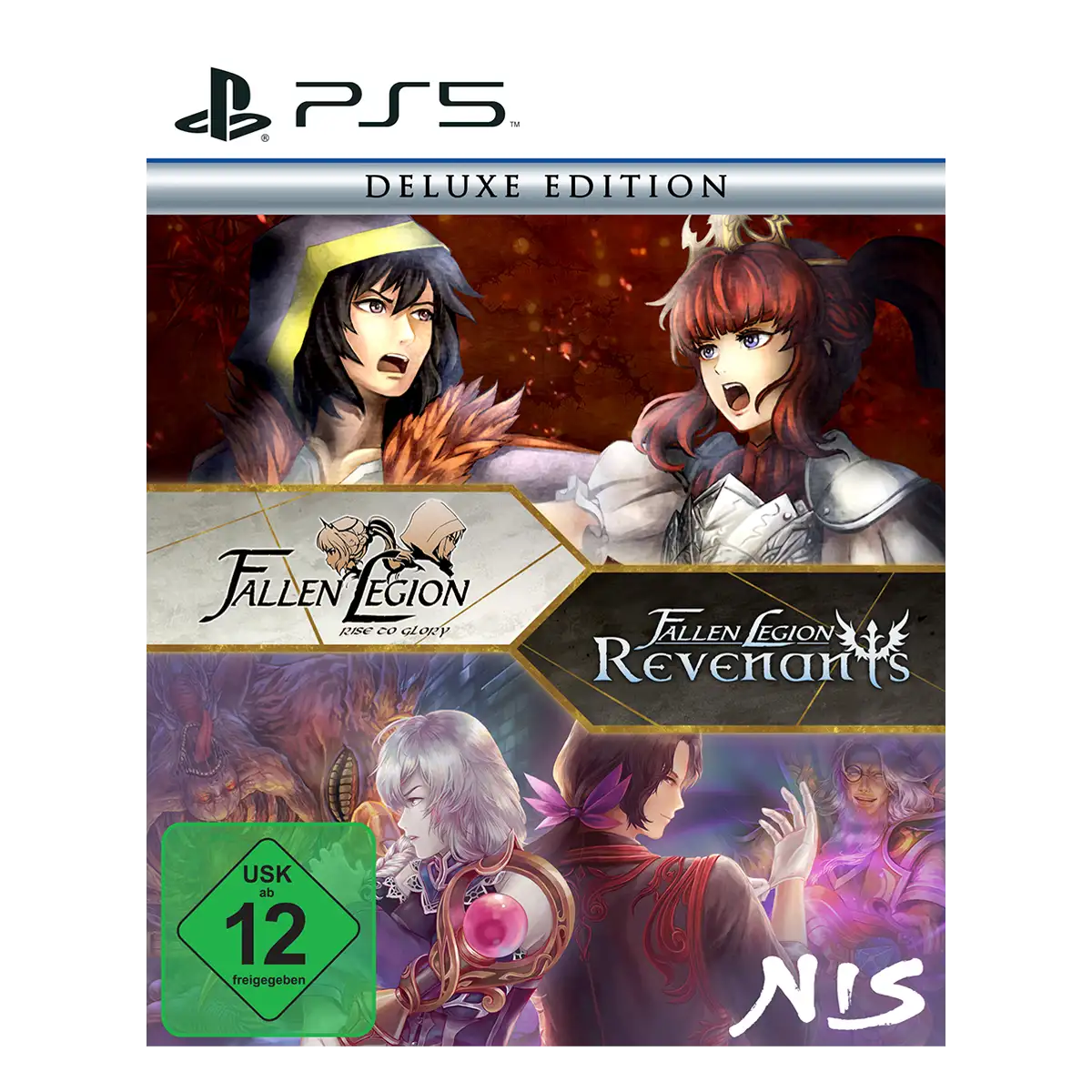 1101473-fallen-legion-rise-to-glory-revenants-deluxe-edition-ps5-2d Fallen Legion: Rise to Glory / Fallen Legion Revenants Deluxe Ed. (PS5) Cover