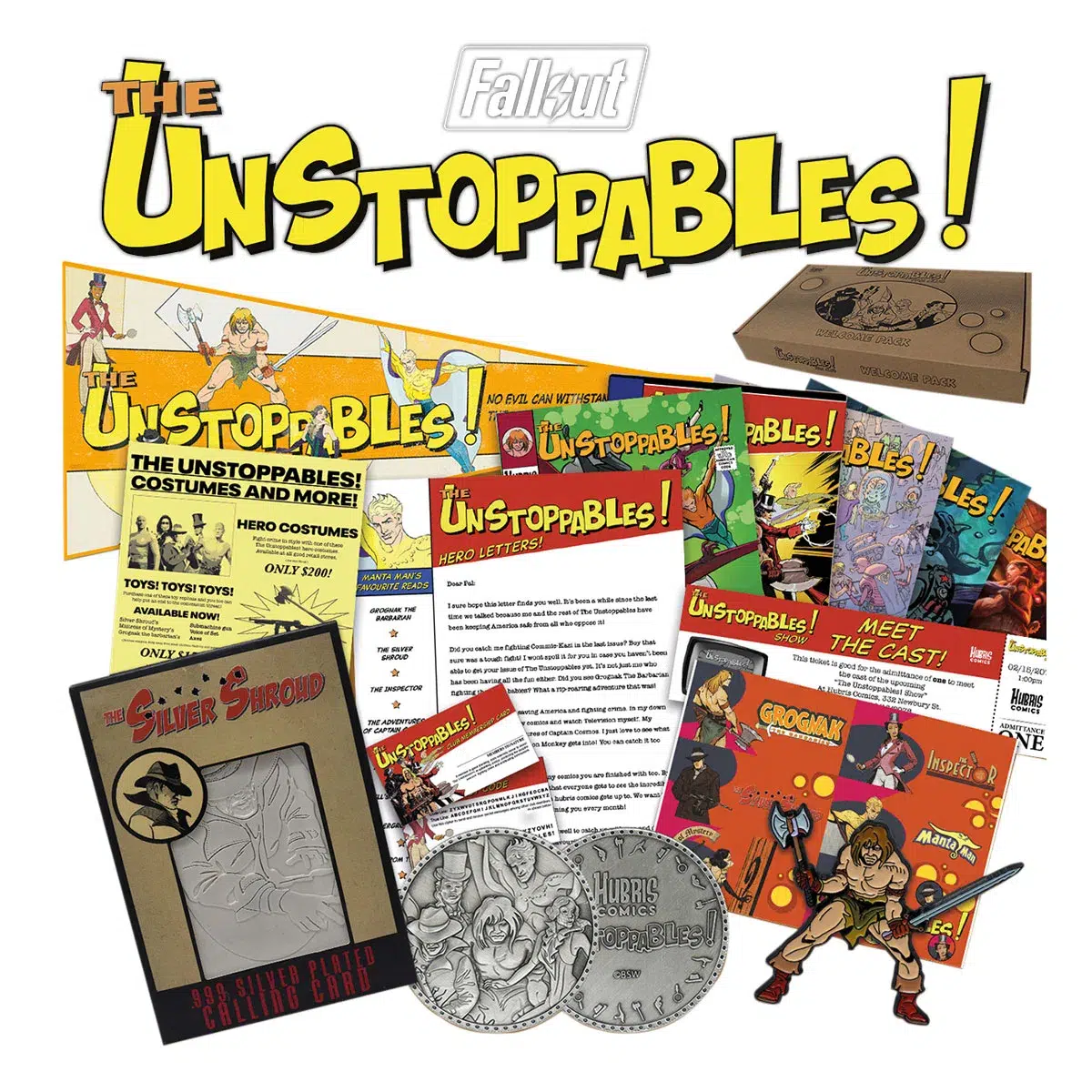 Fallout Collectible Box "The Unstoppables Fan Club"