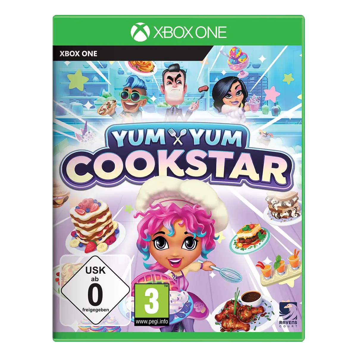 Yum Yum Cookstar (Xbox One) Cover