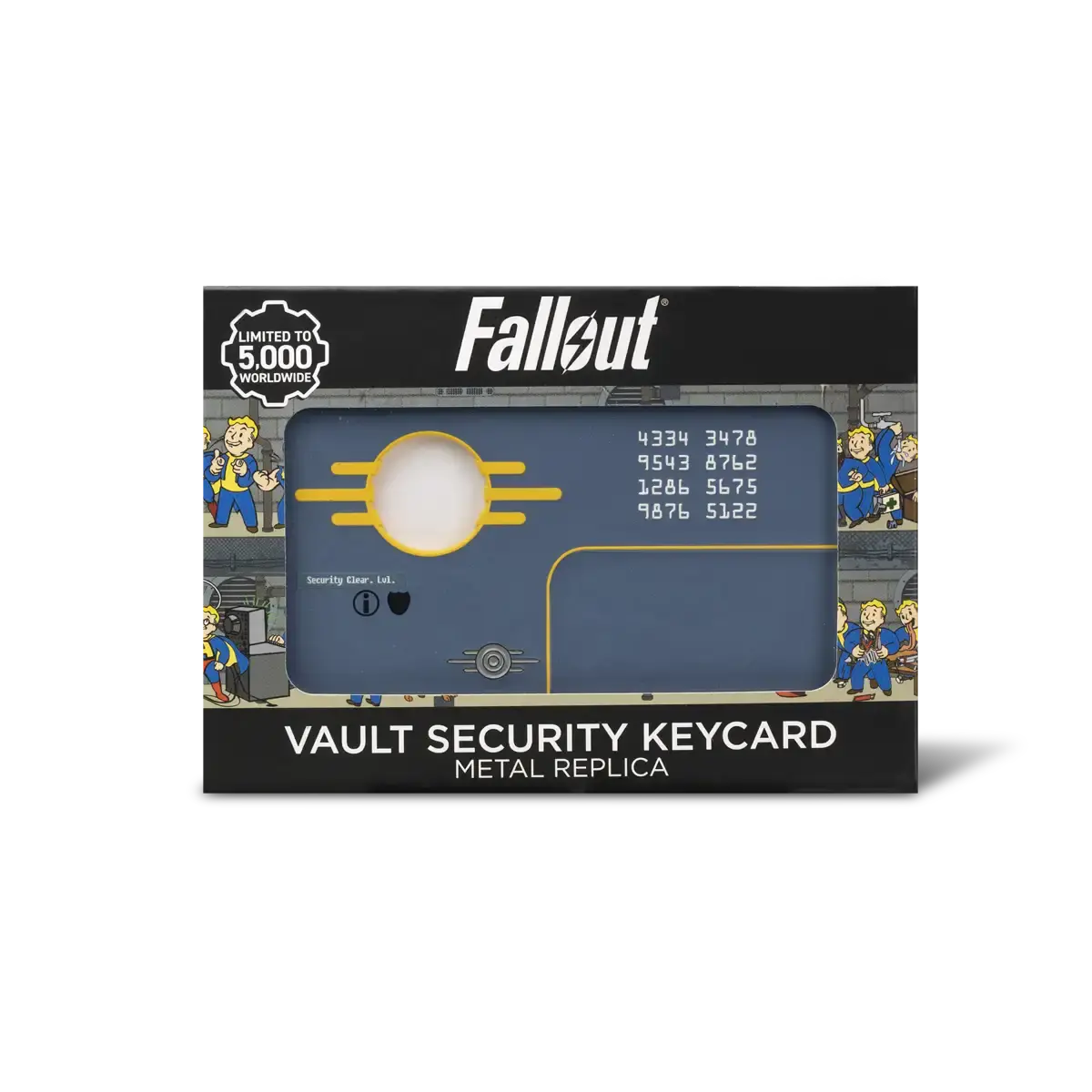 Fallout Vault Security Keycard Replika Fallout Vault Security Keycard Replika