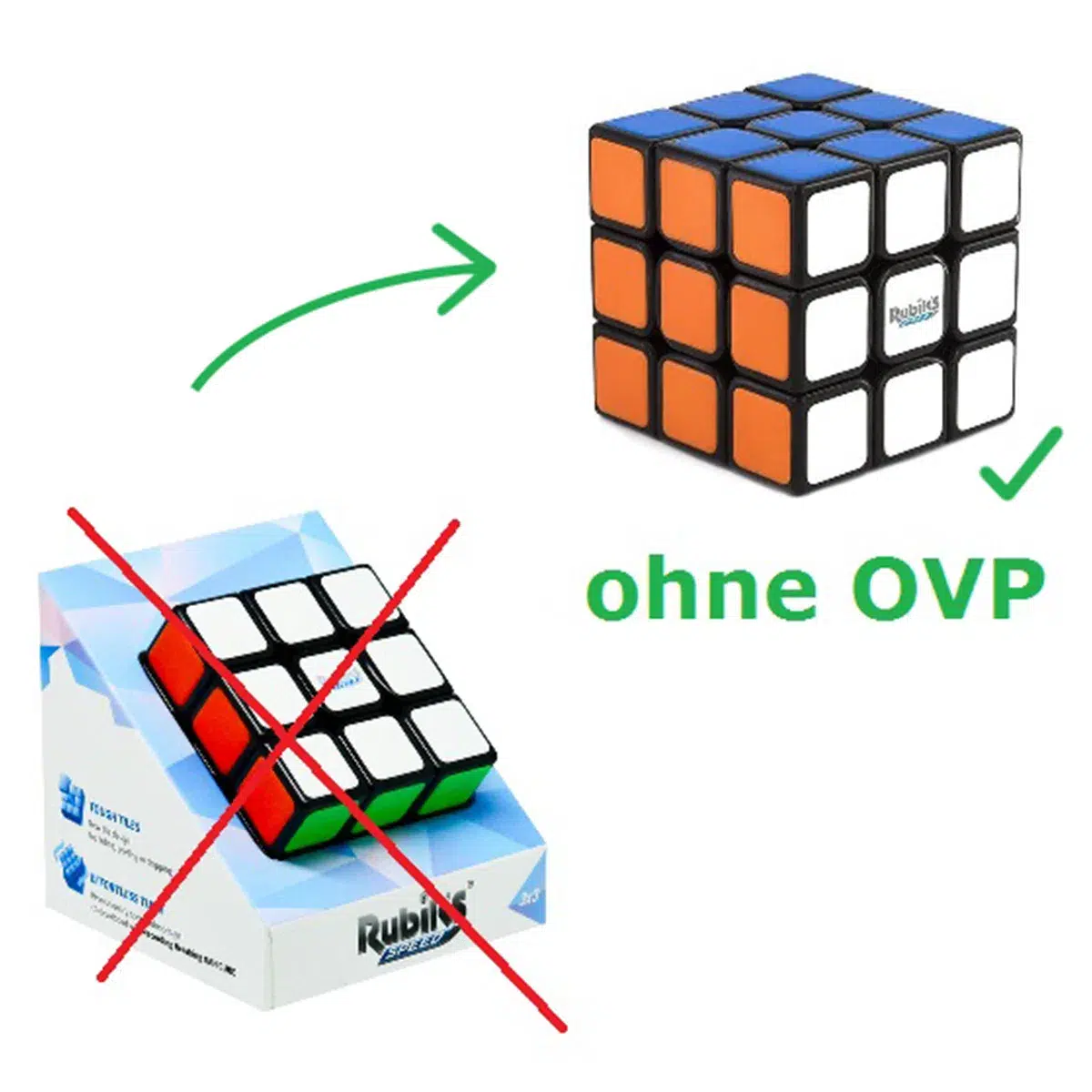 Original Rubik's Speed Cube - RSC 3x3 - ohne OVP