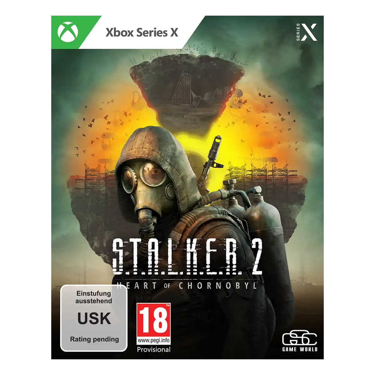 S.T.A.L.K.E.R. 2: Heart of Chornobyl Day One Steelbook Edition (XSRX) Cover S.T.A.L.K.E.R. 2: Heart of Chornobyl Day One Steelbook Edition (XSRX) Cover