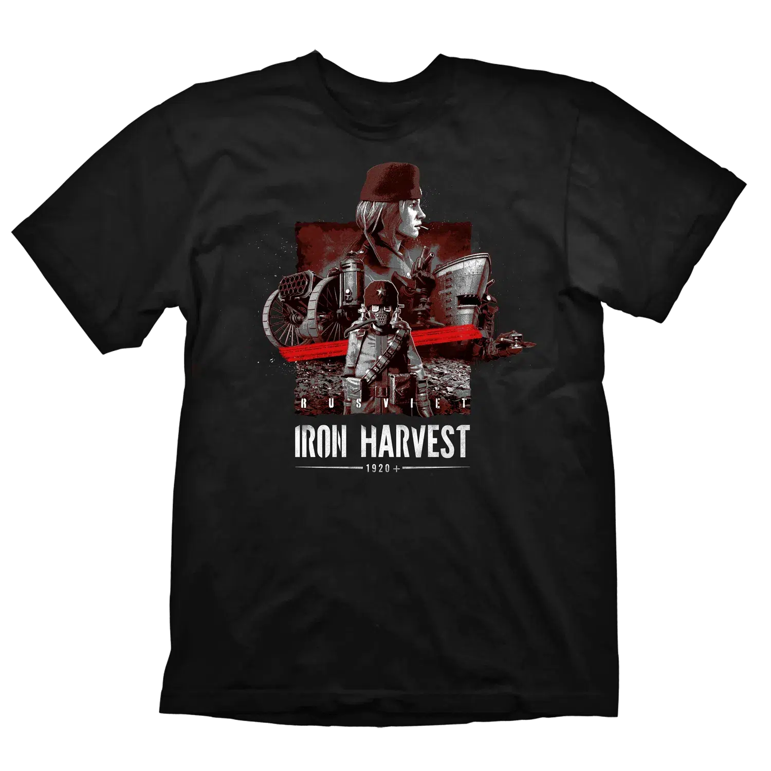 Iron Harvest T-Shirt "Rusviet" Black M