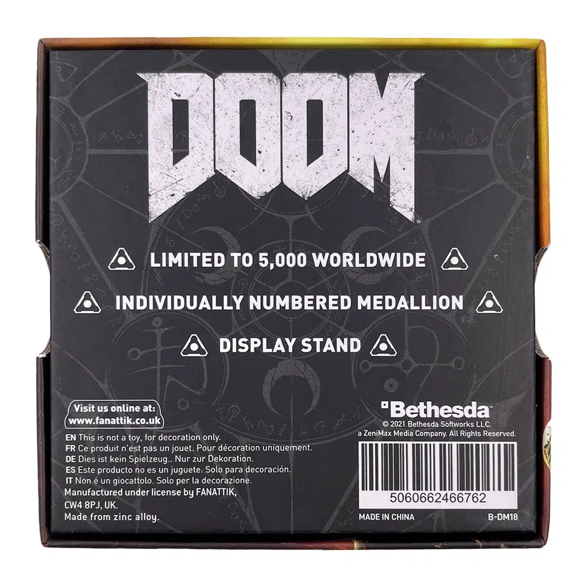 Doom Medallion "Pinky" Image 2