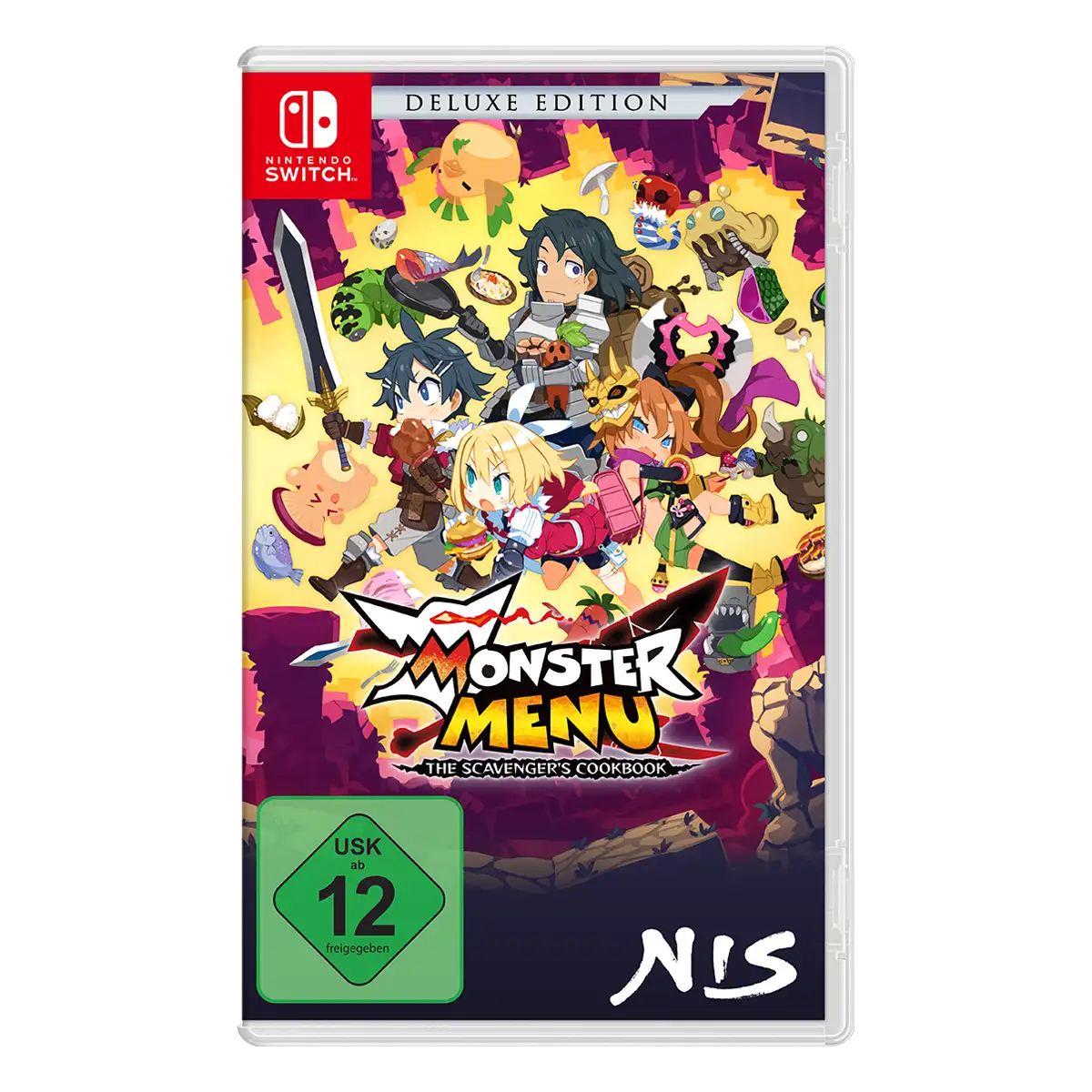 Monster Menu: The Scavenger's Cookbook - Deluxe Edition (Switch) Cover