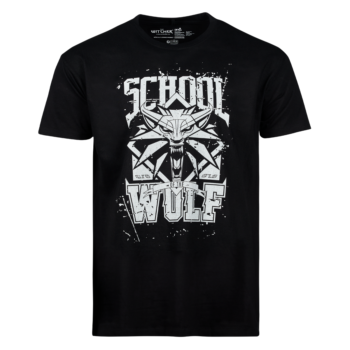 The Witcher T-Shirt "School of the Wolf" Black M Cover