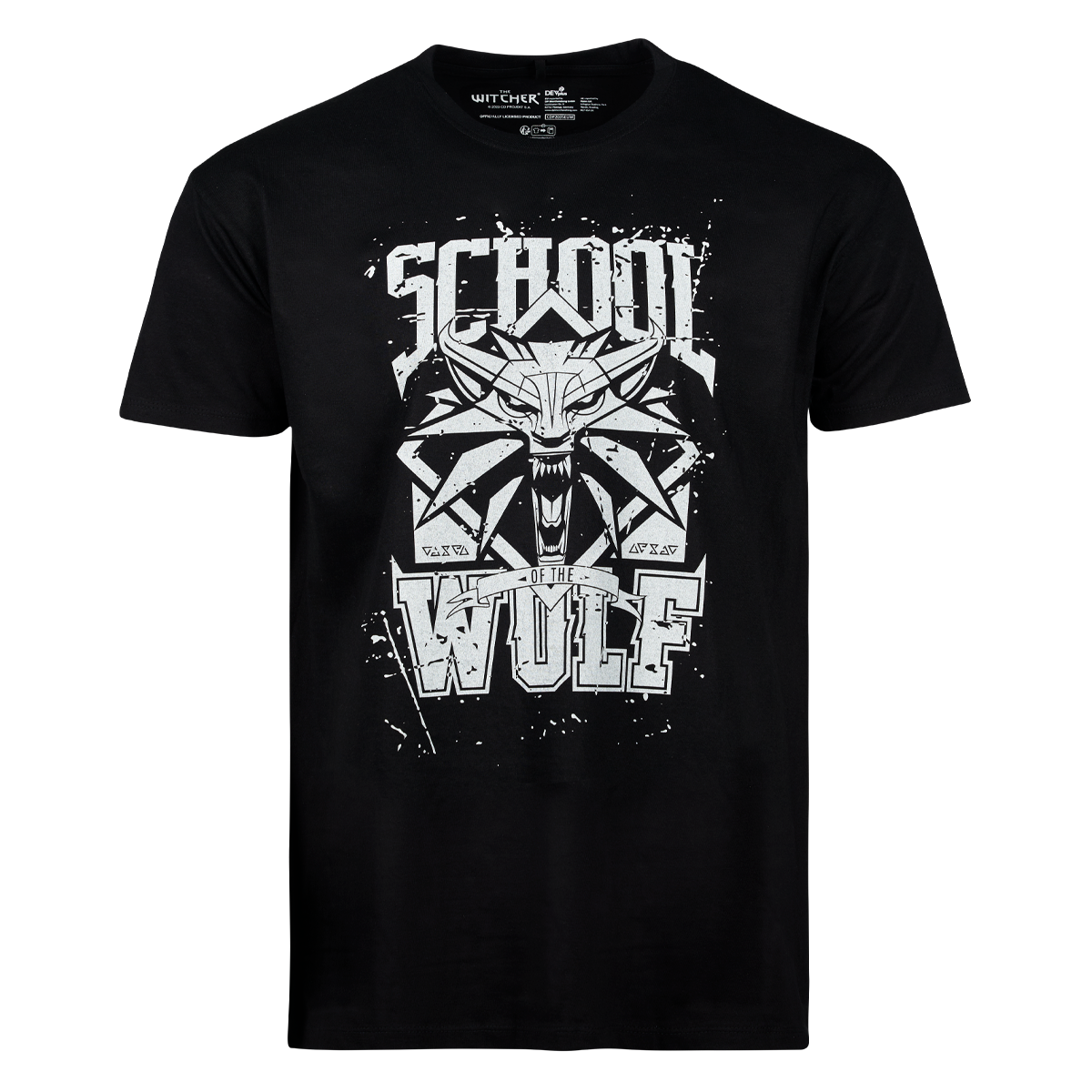 The Witcher T-Shirt "School of the Wolf" Black The Witcher T-Shirt "School of the Wolf" Black