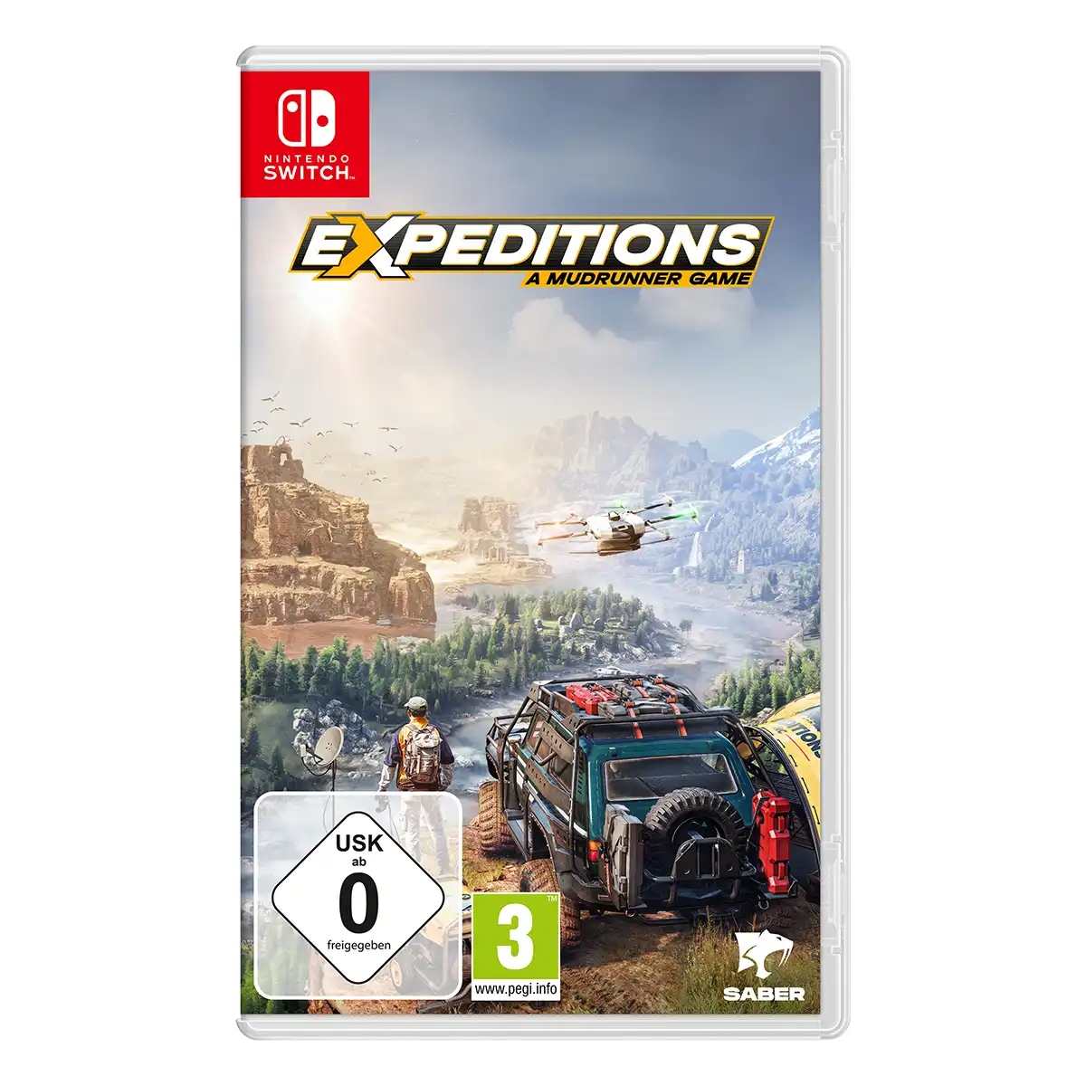 Expeditions: A MudRunner Game (Switch) Cover