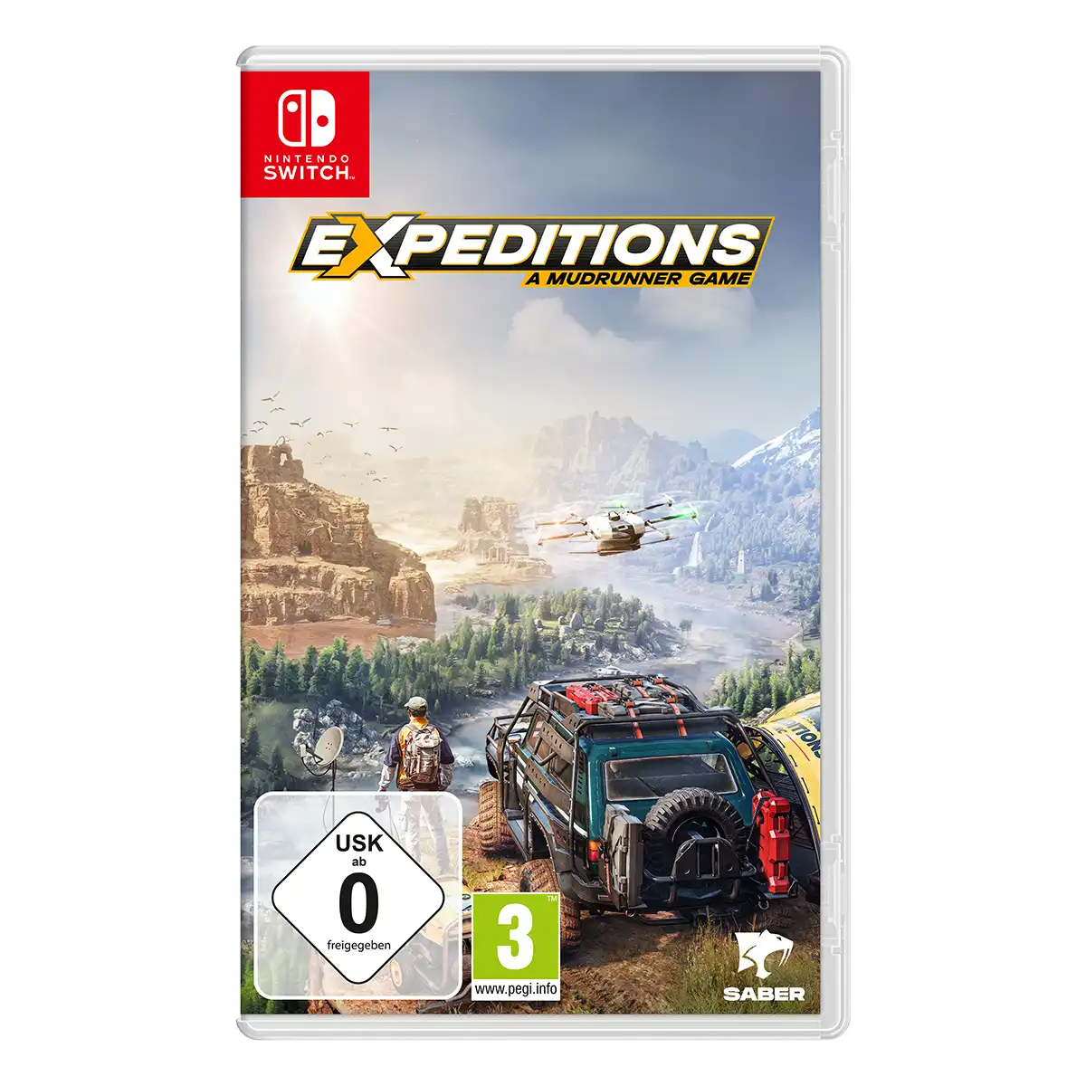Expeditions: A MudRunner Game (Switch) Cover Expeditions: A MudRunner Game (Switch) Cover