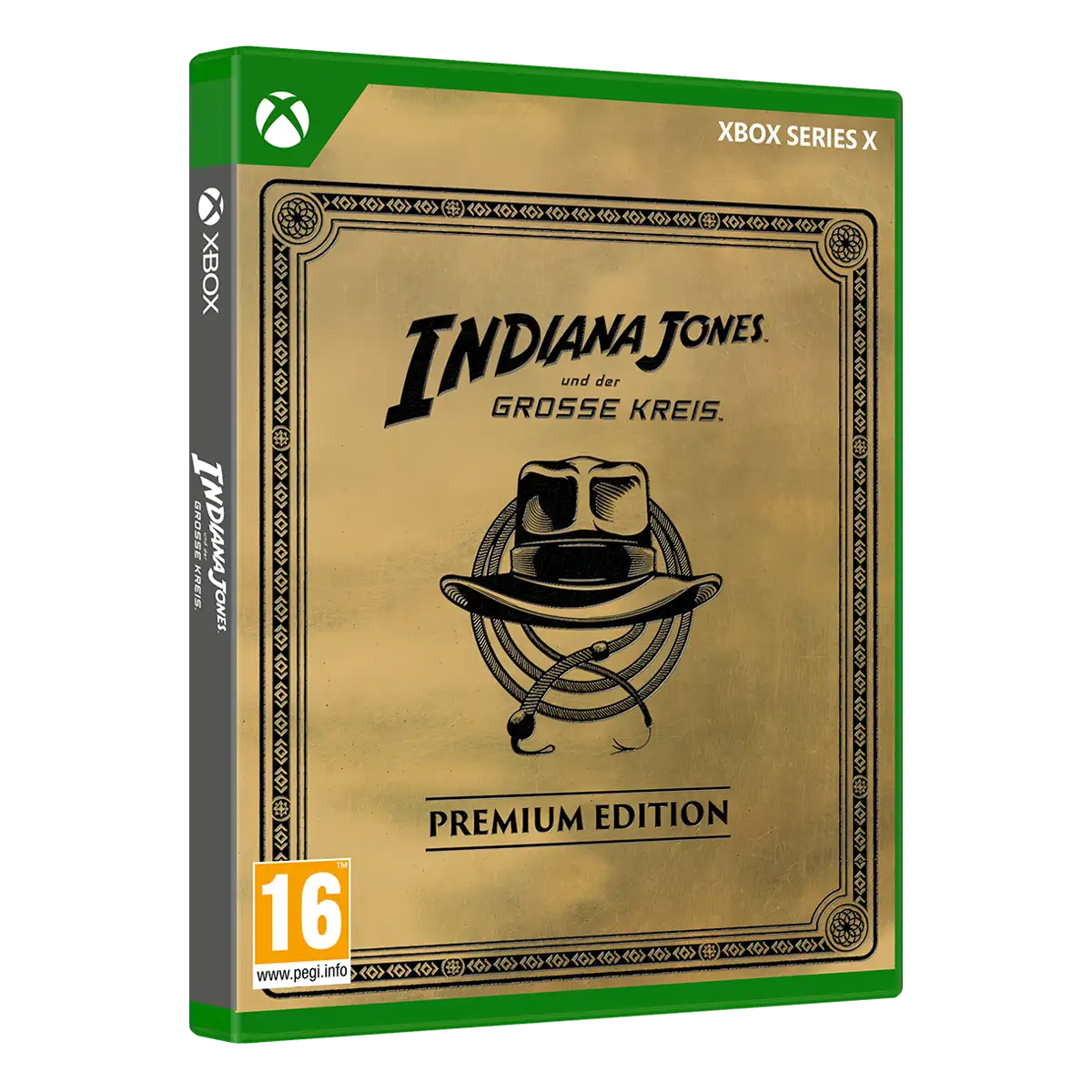 Indiana Jones und der Große Kreis Premium Edition (XSRX) (PEGI) Cover Indiana Jones und der Große Kreis Premium Edition (XSRX) (PEGI) Cover